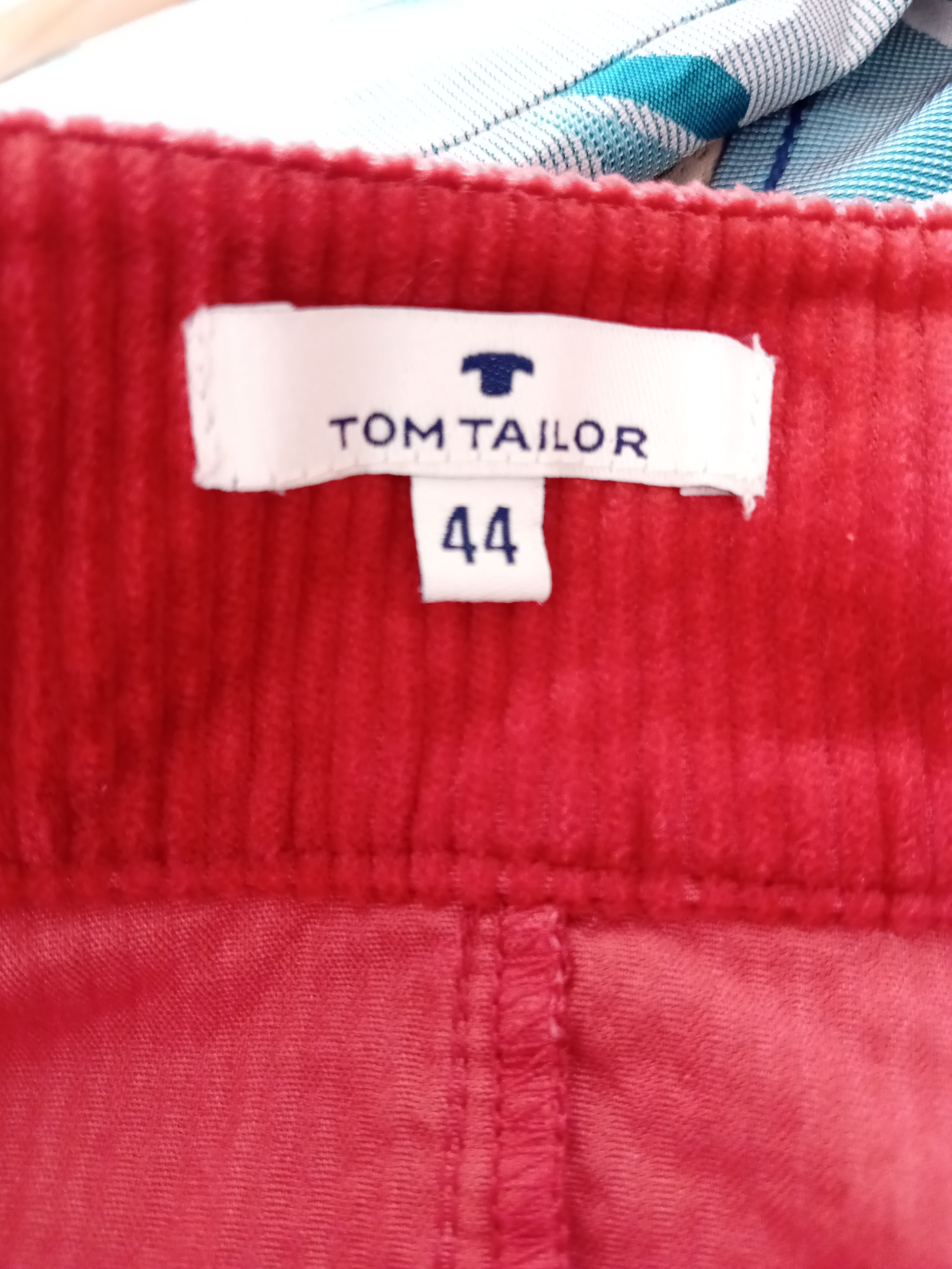 Jupe Courte En Velours Côtelé Tom Tailor