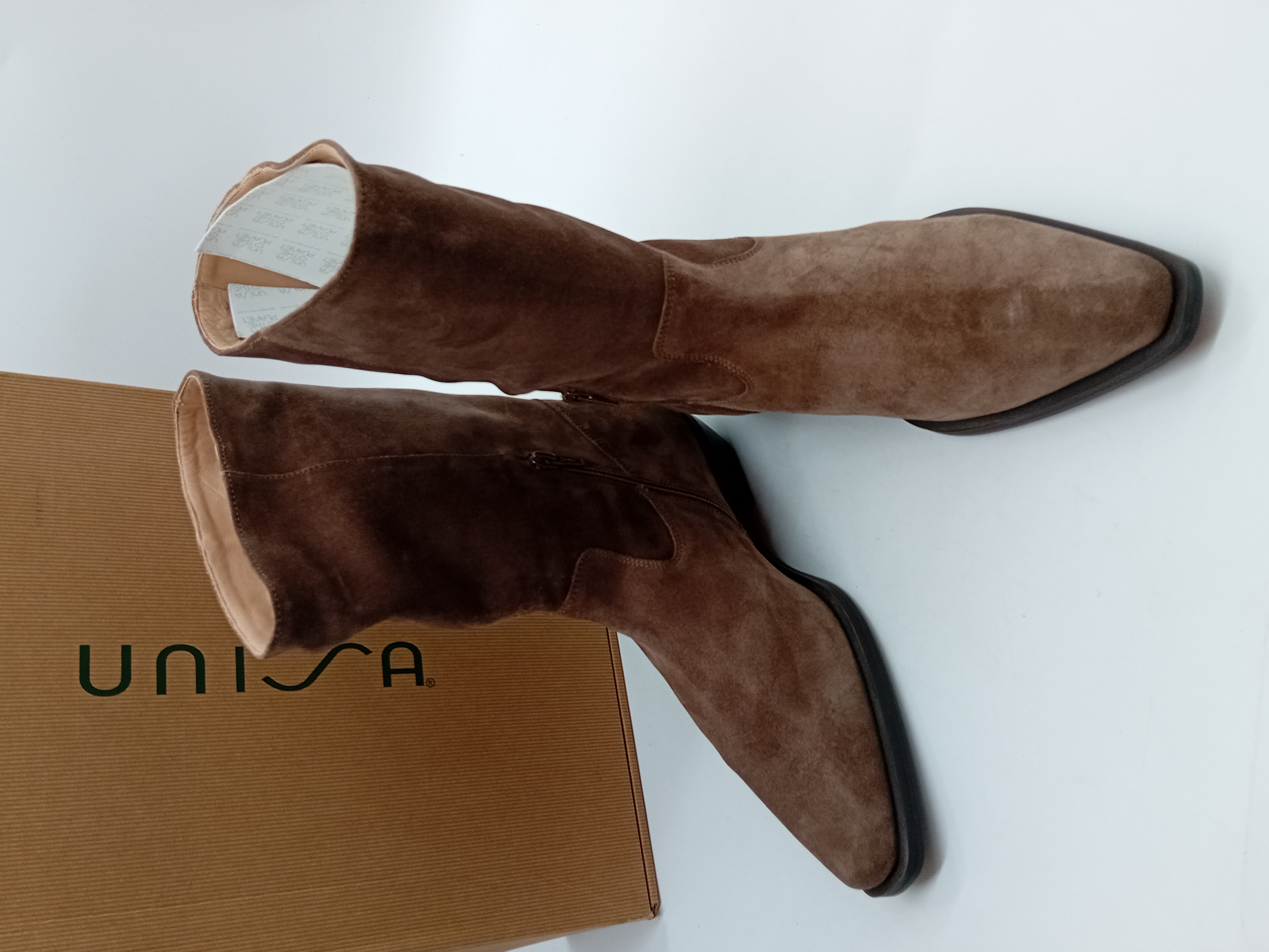 Bottes Daim Taupe Unisa 41