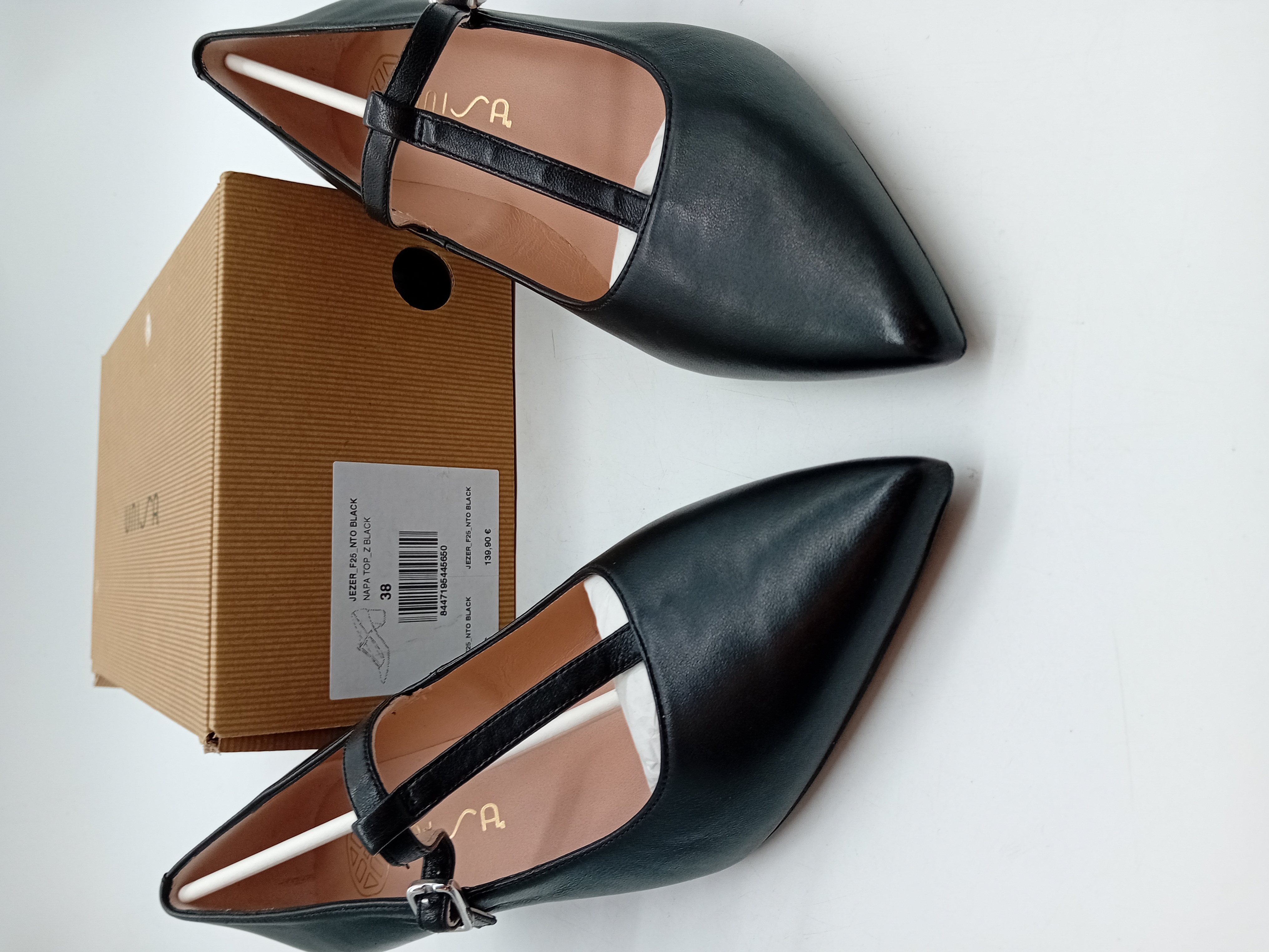 Escarpins Noirs Unisa 38