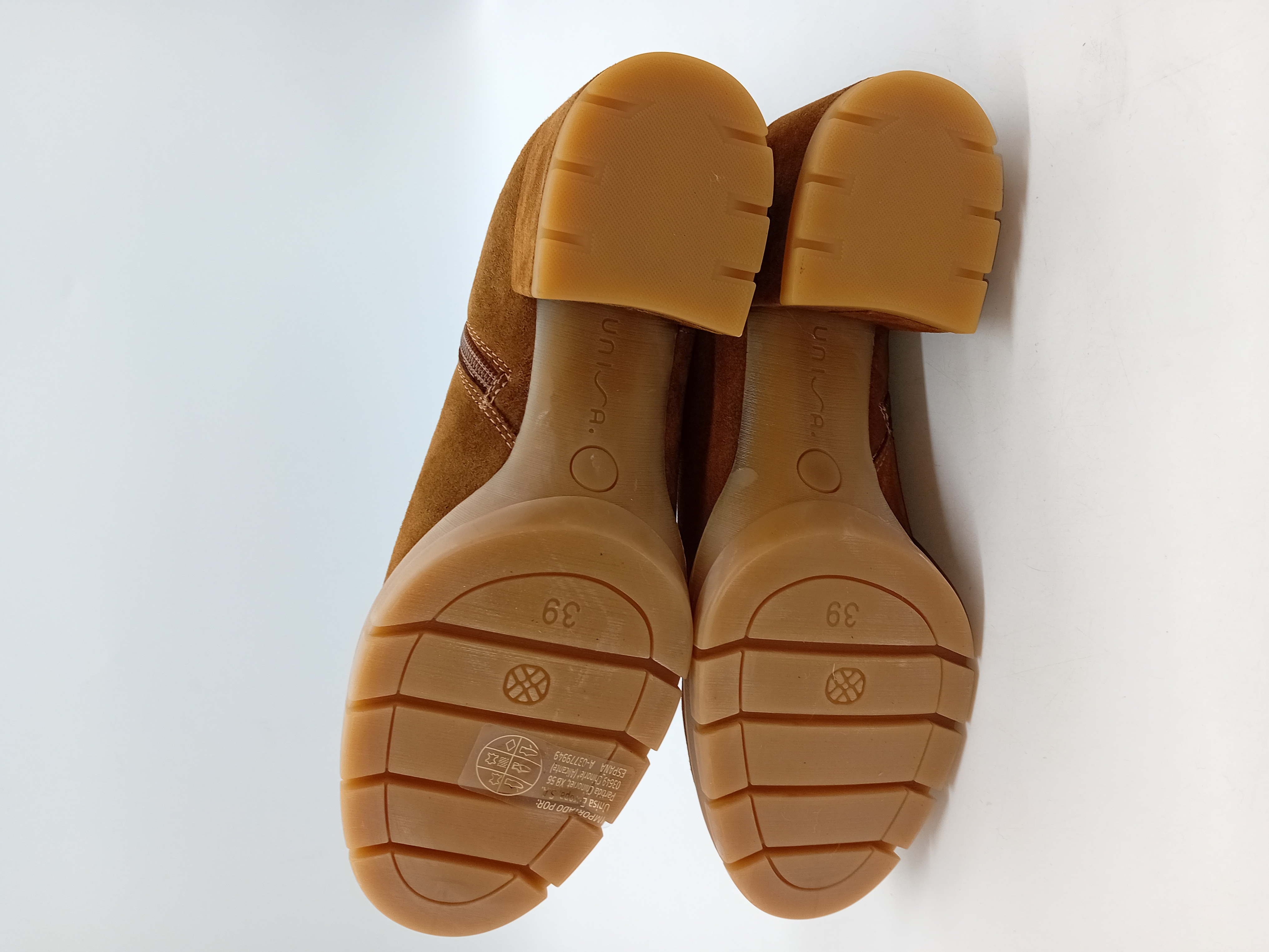 Bottes En Daim Camel Unisa