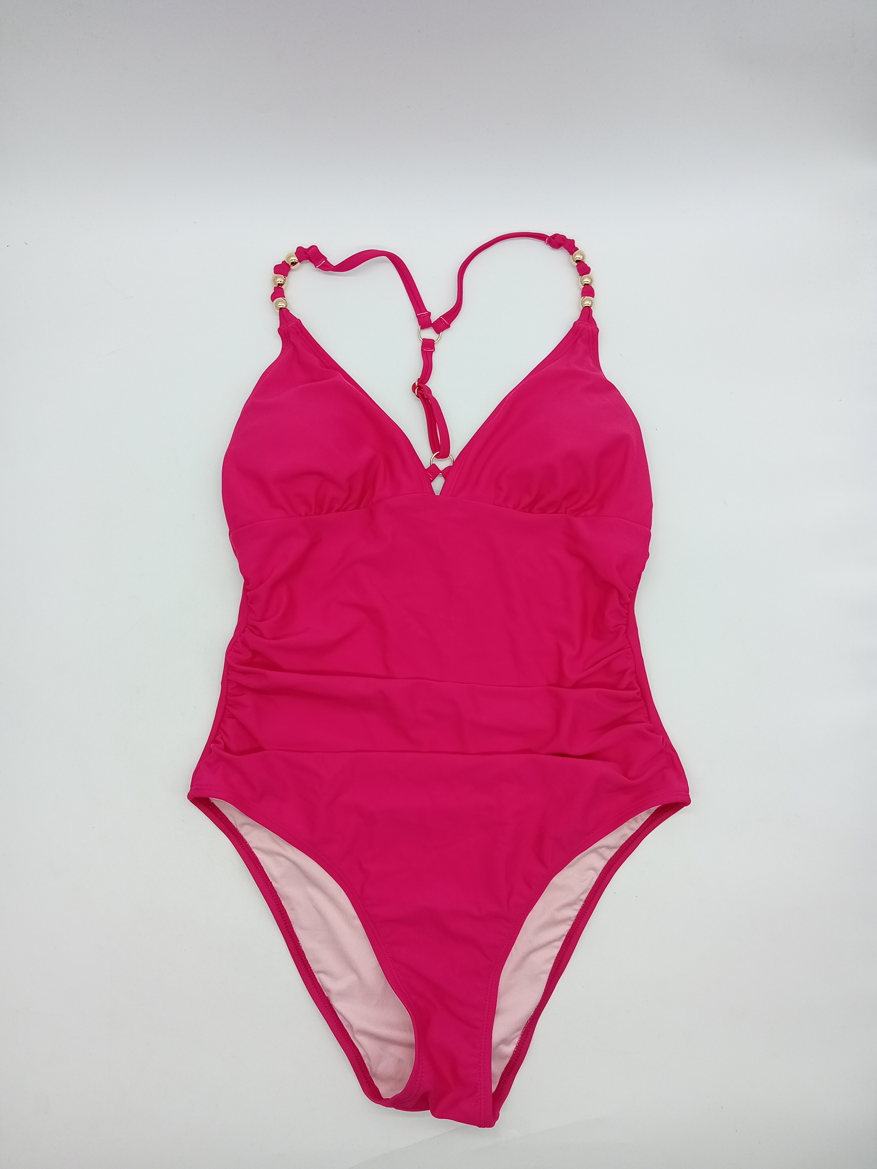 Maillot De Bain Une Pièce Rose Fuchsia