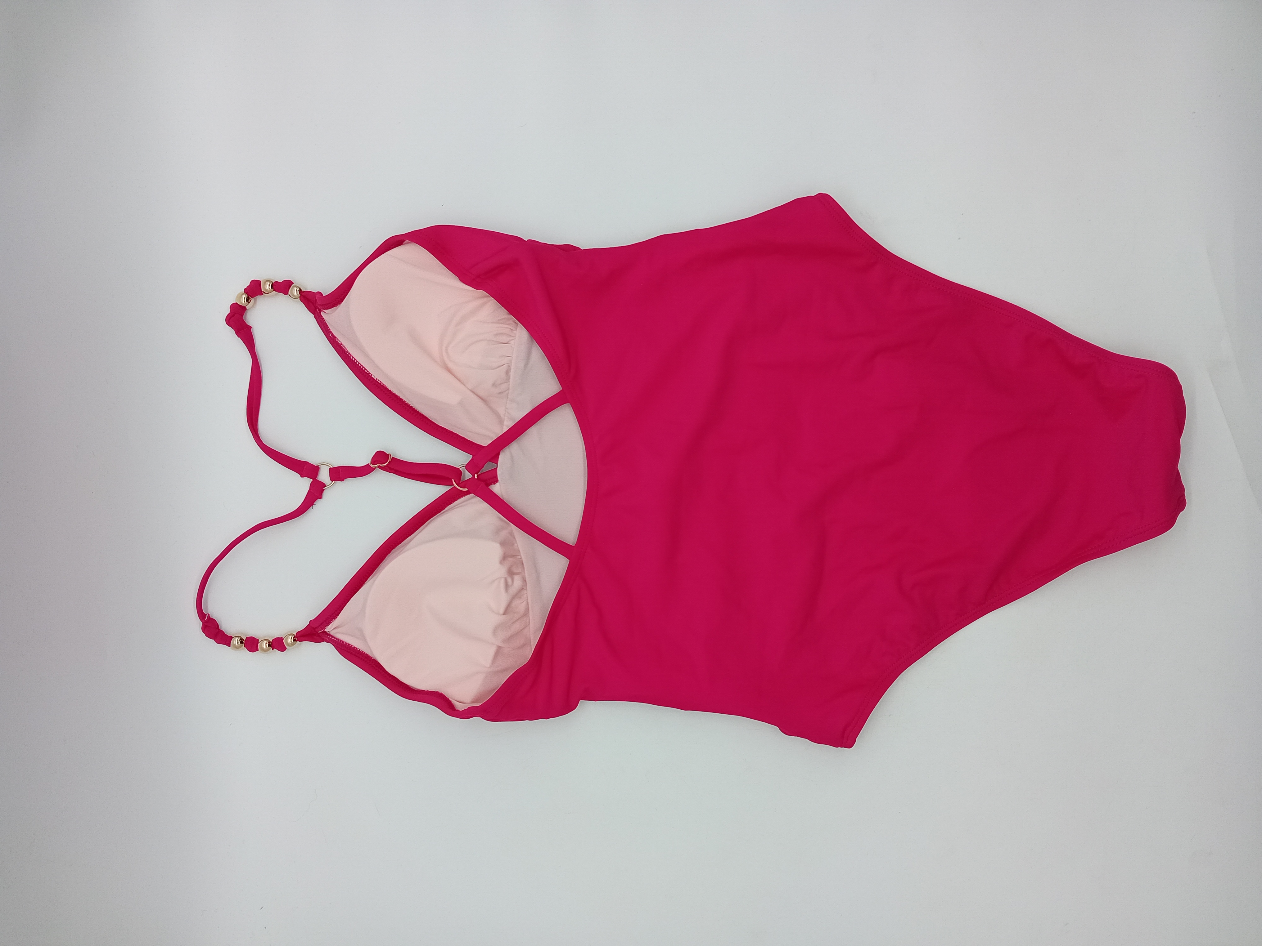 Maillot De Bain Une Pièce Rose Fuchsia