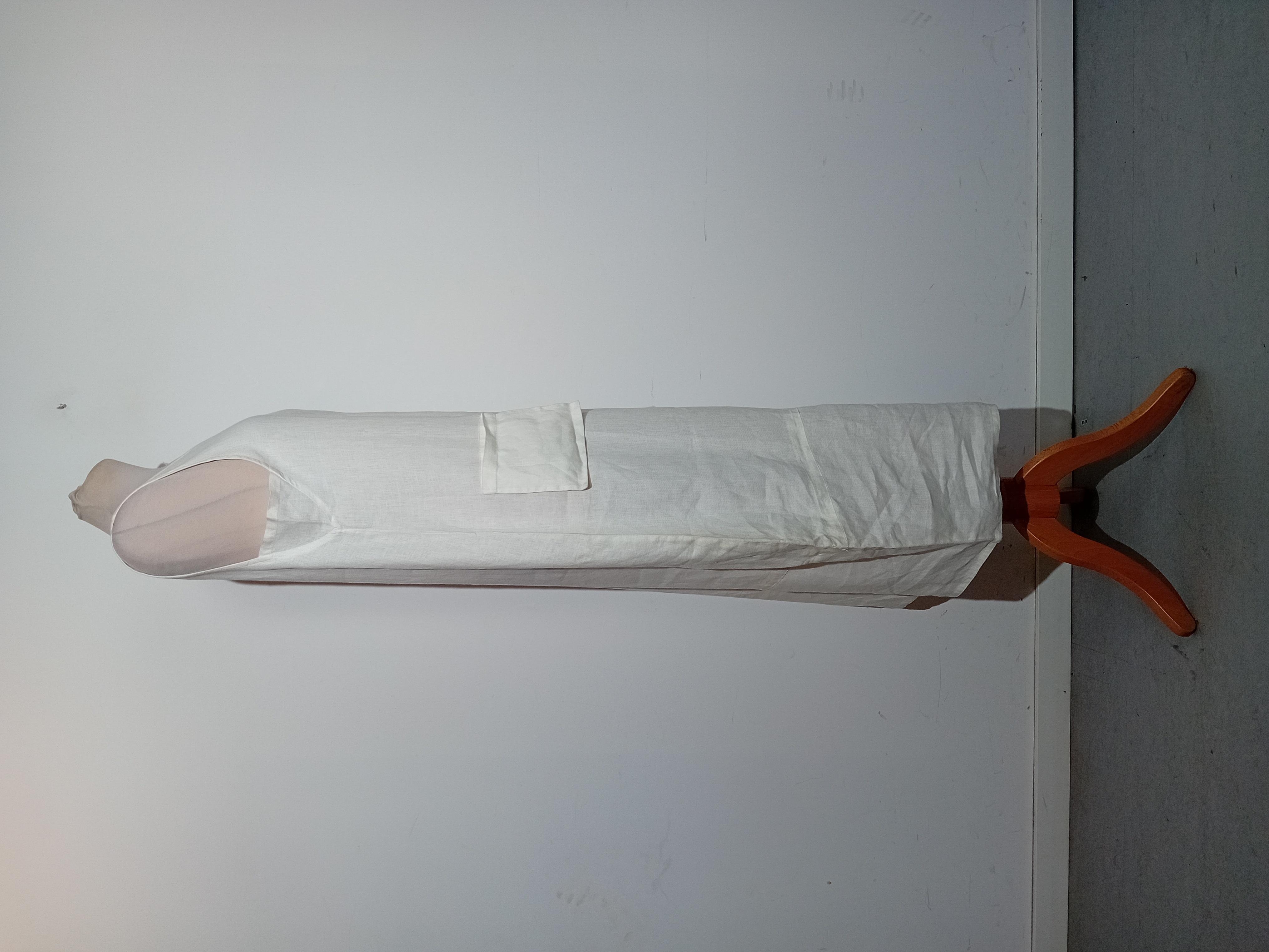 Robe Longue Sarah Pacini Lin Blanc