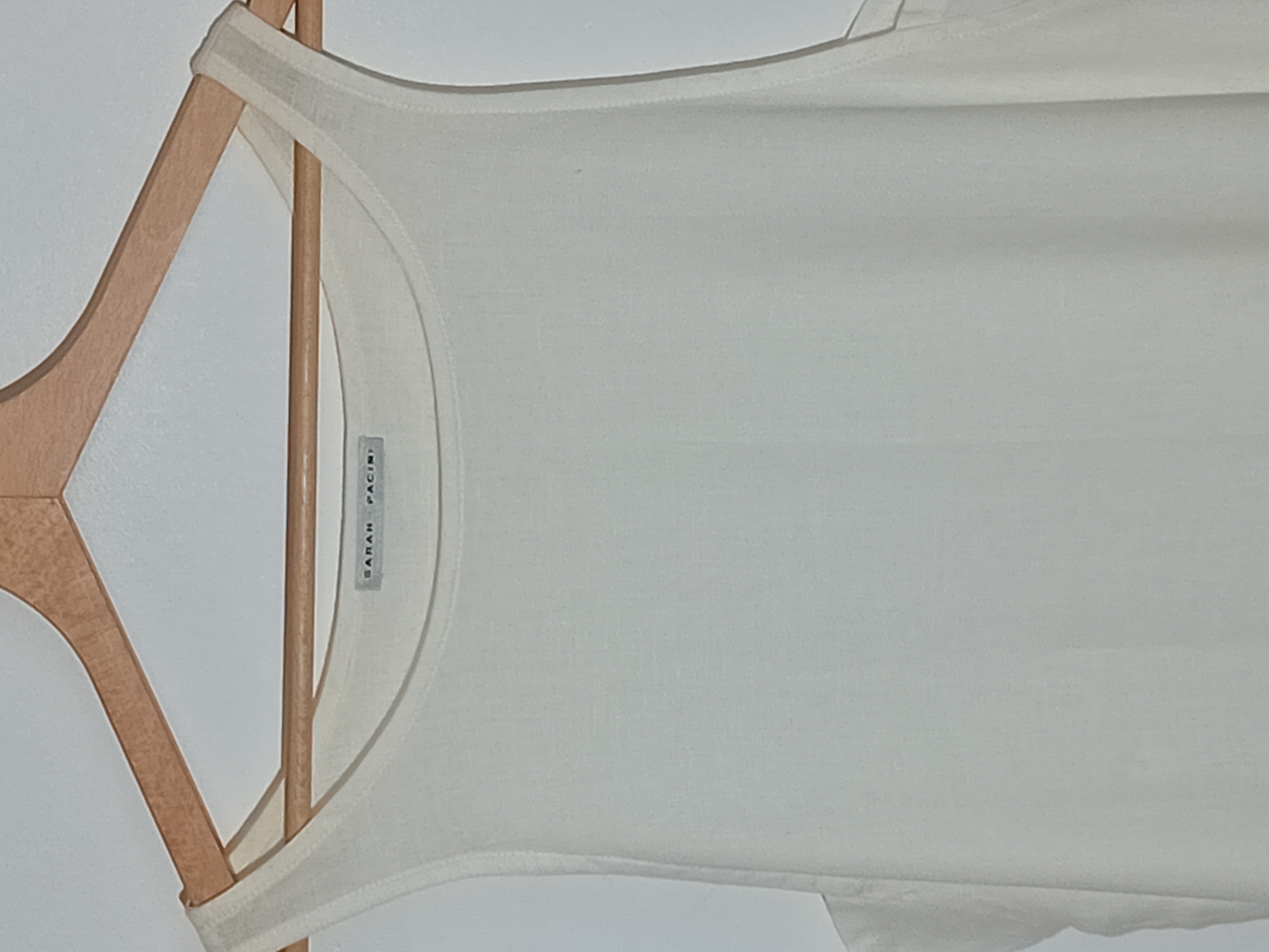 Robe Longue Sarah Pacini Lin Blanc