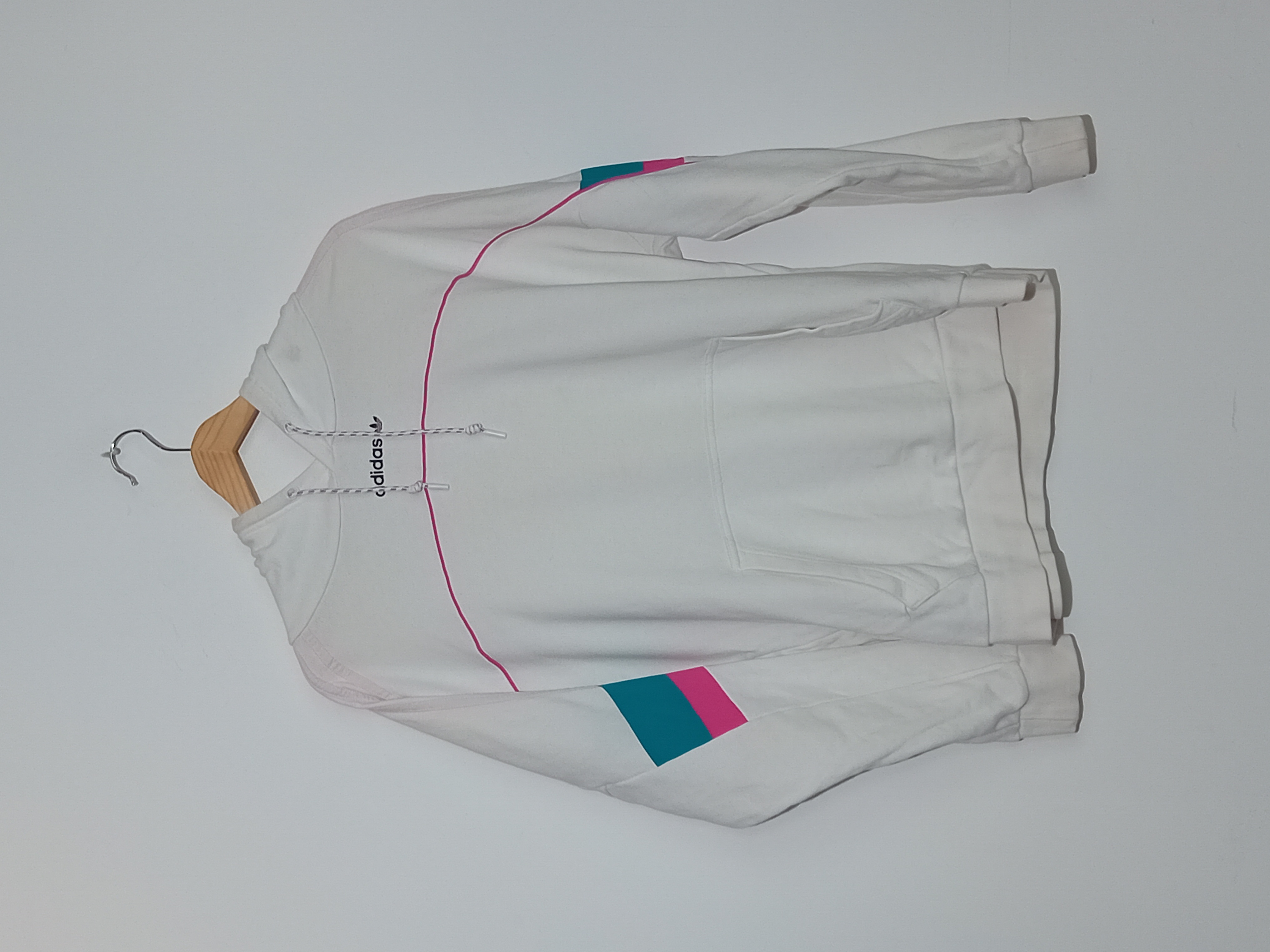 Sweat A Capuche Adidas Blanc