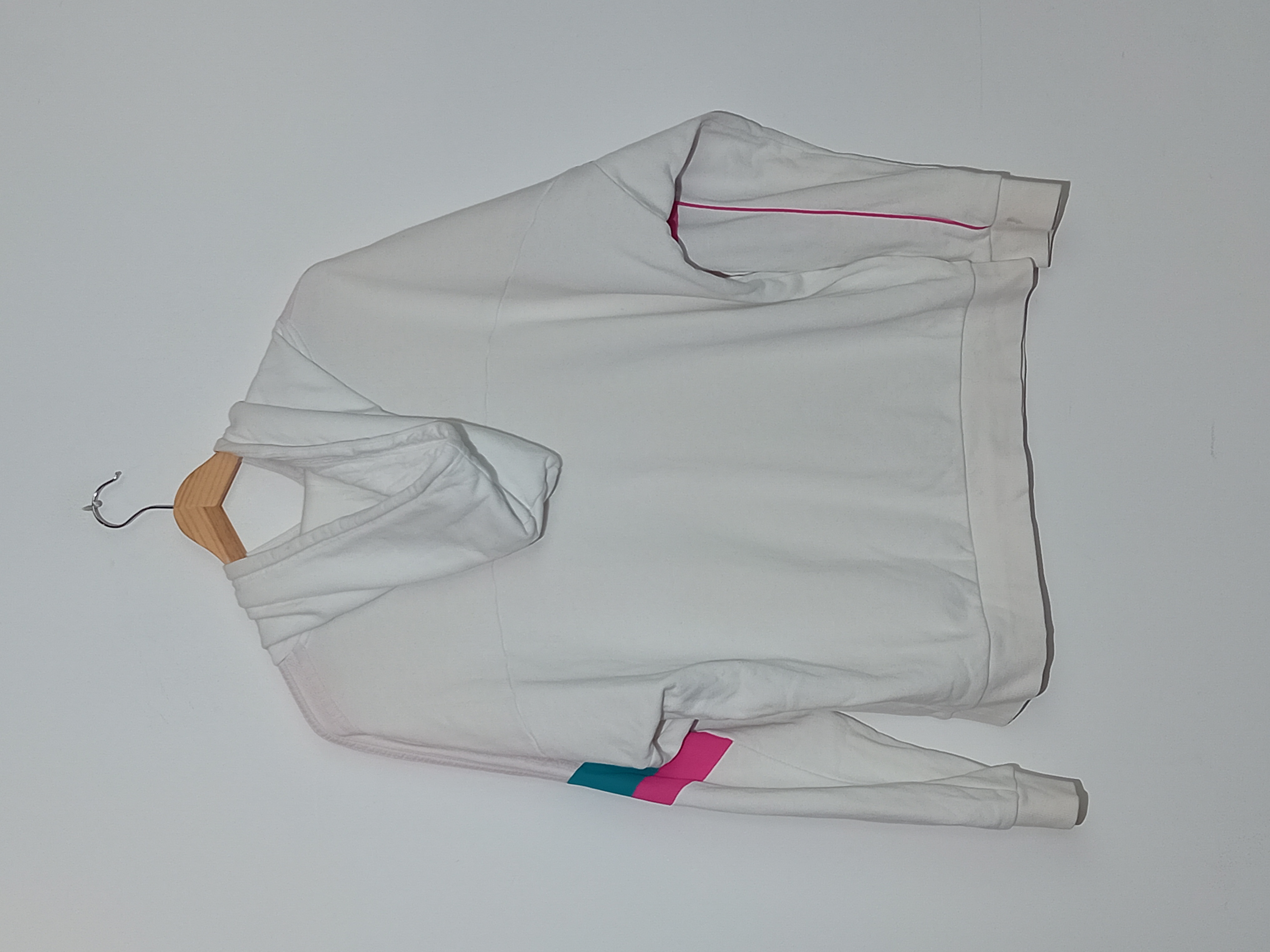 Sweat A Capuche Adidas Blanc