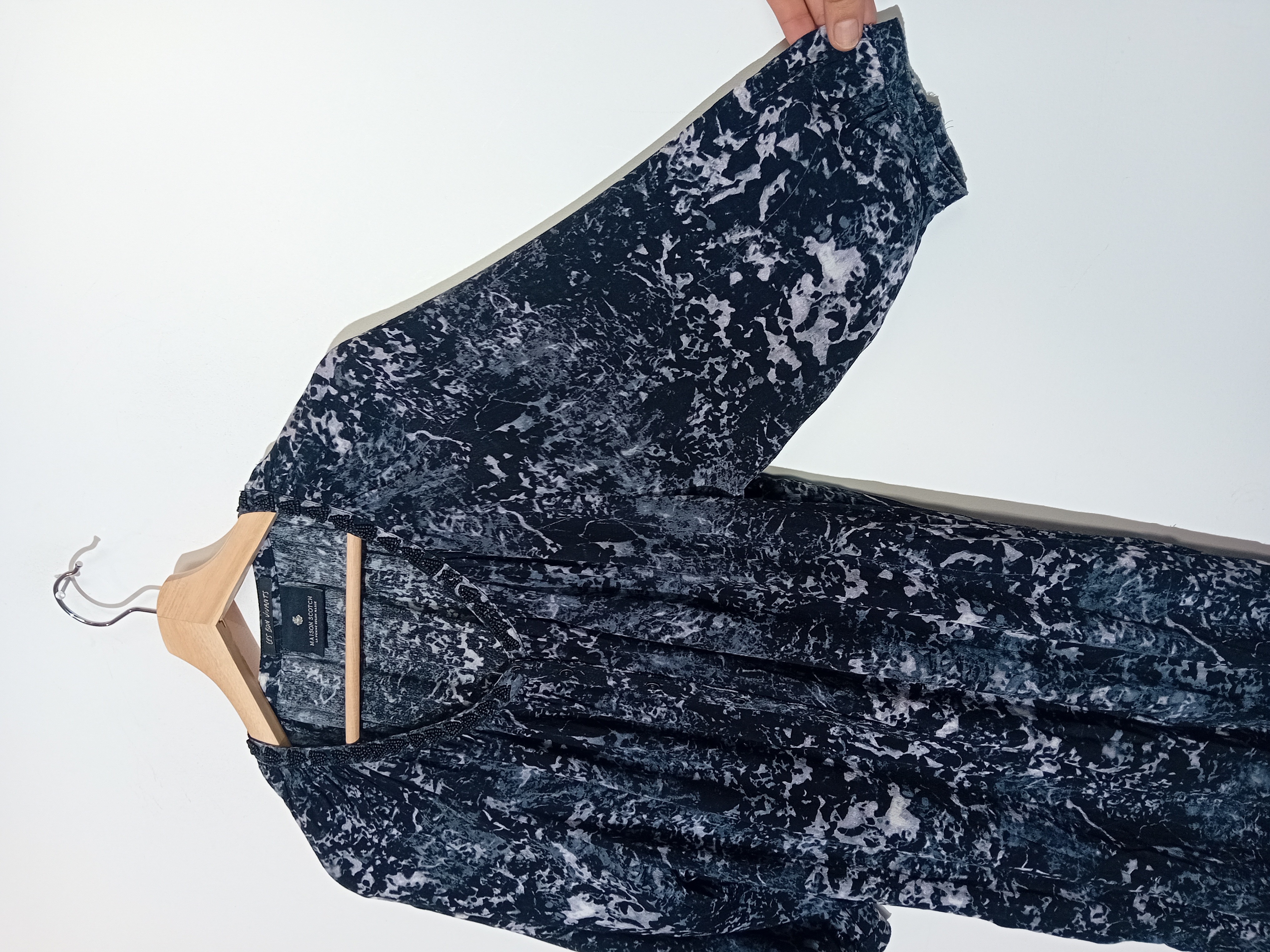 Robe Midi Marbrée Maison Scotch M