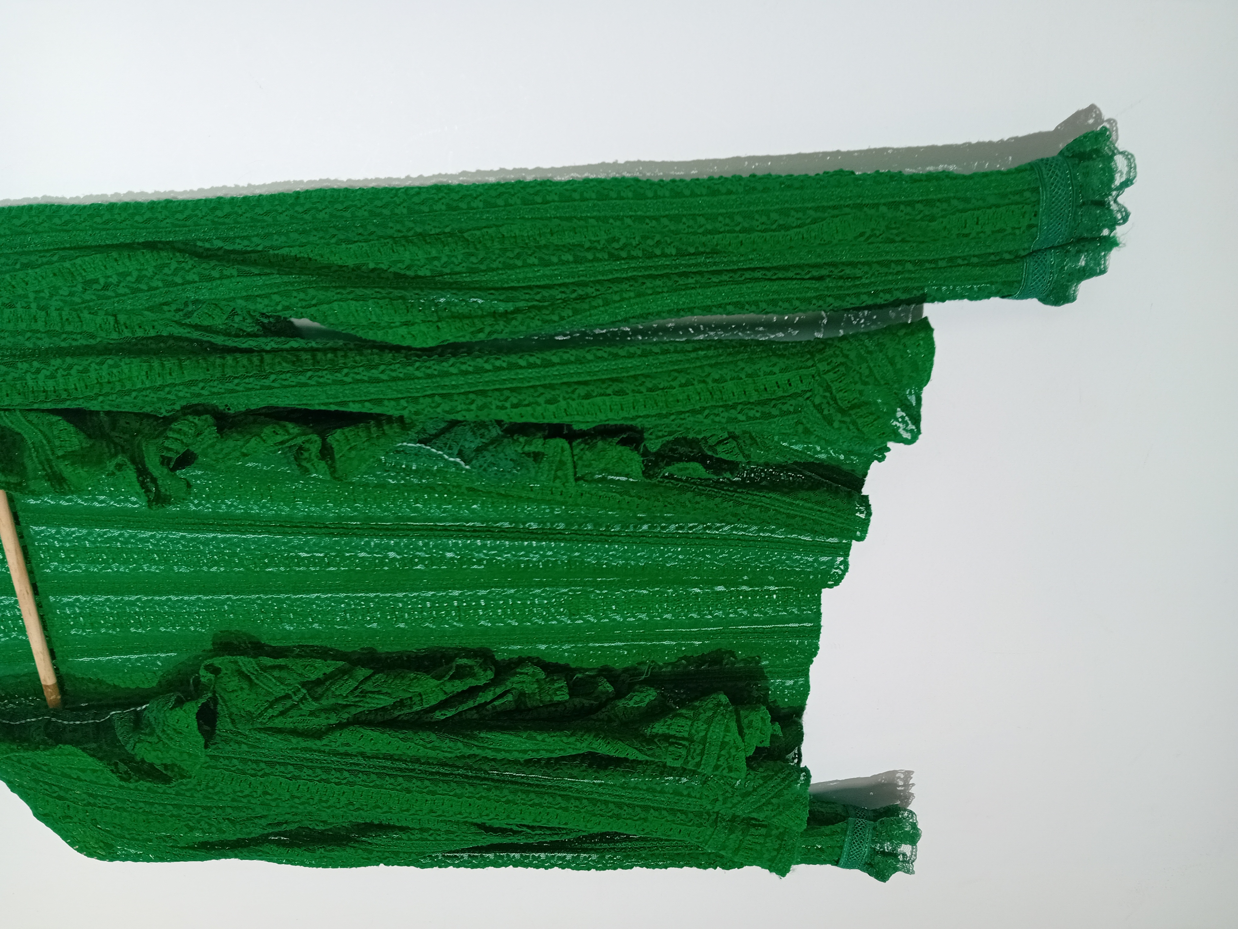 Gilet Dentelle Vert Vintage