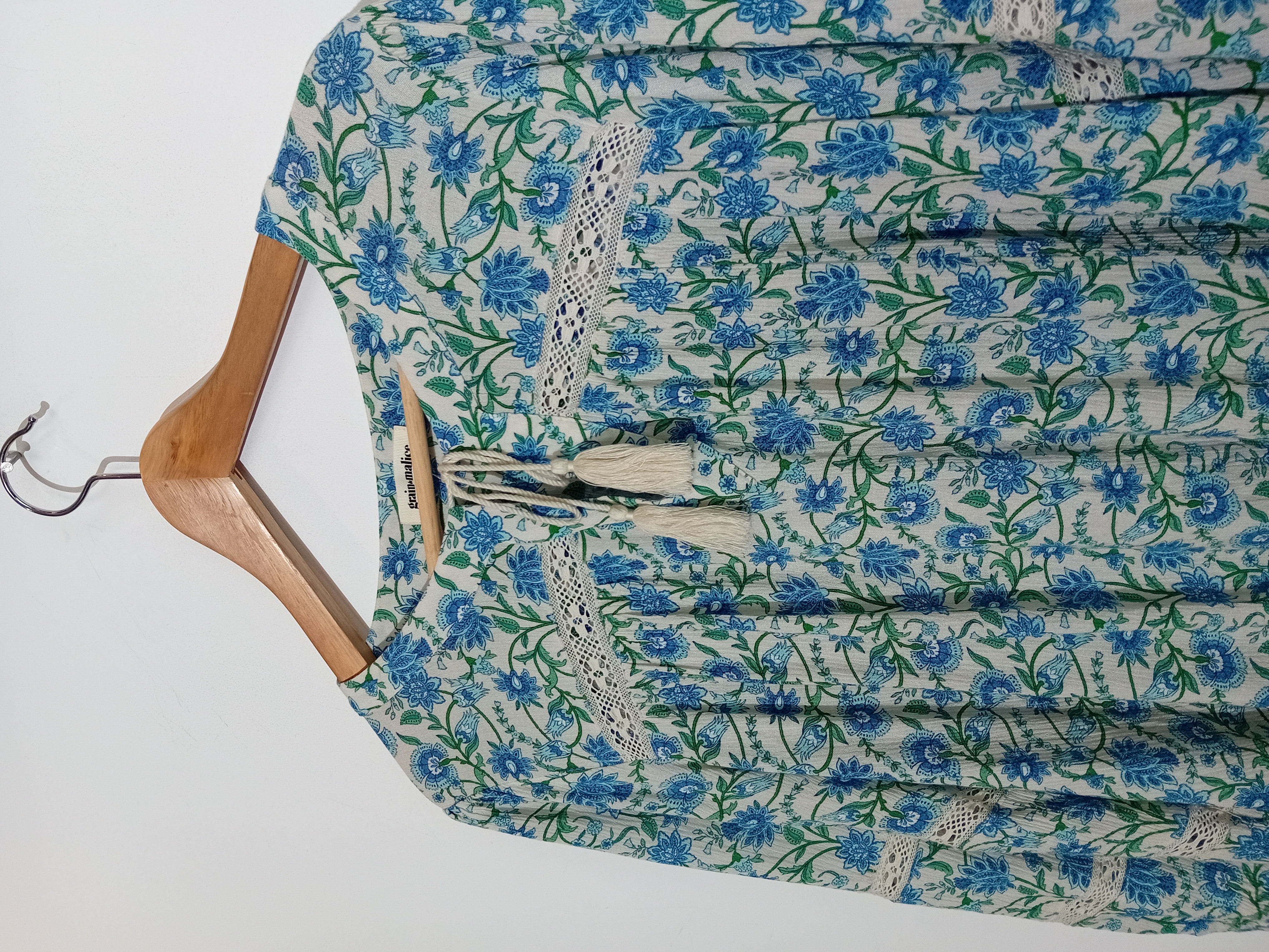 Blouse Bohème Fleurie Grain De Malice