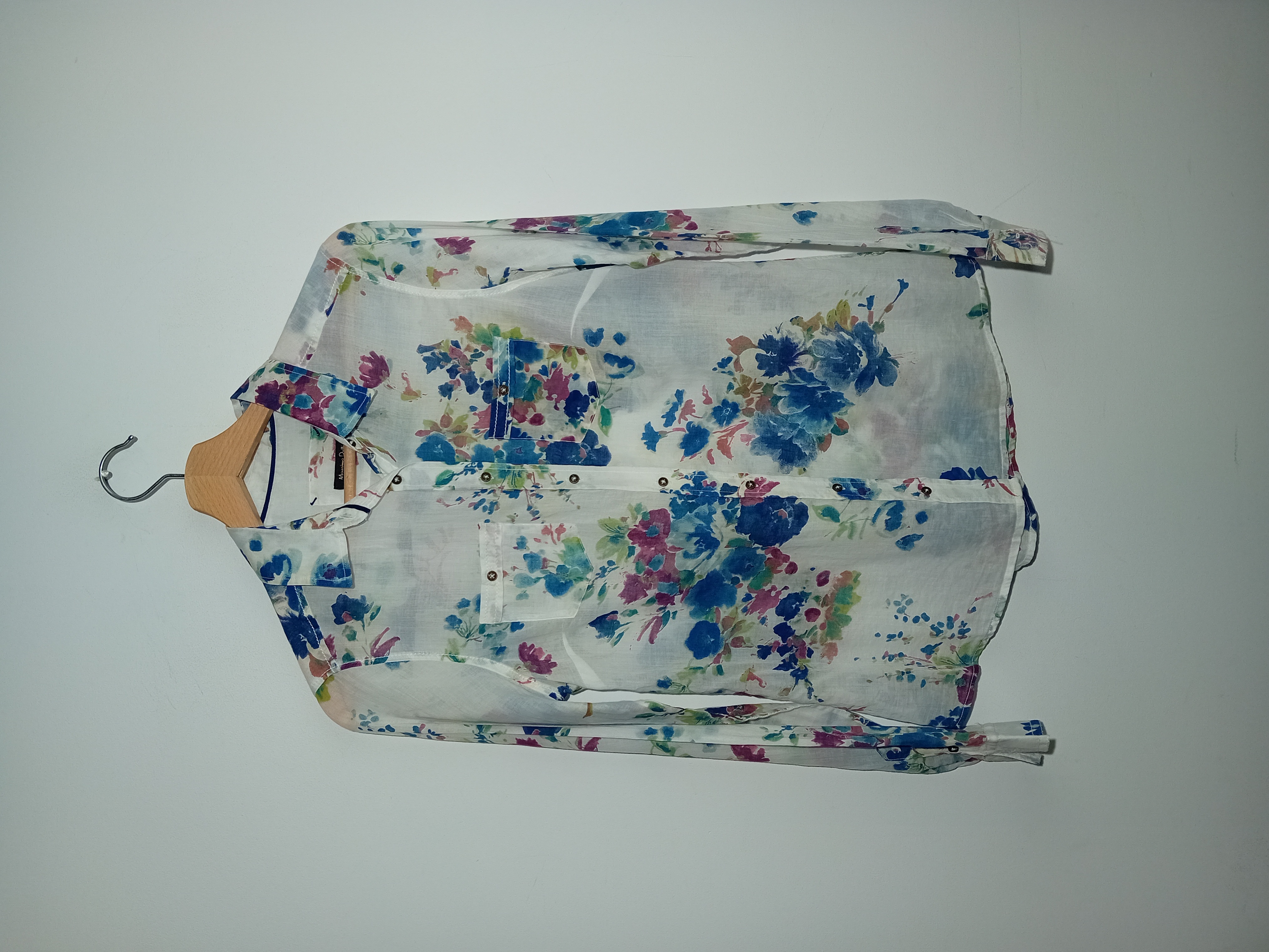 Chemise À Fleurs Massimo Dutti