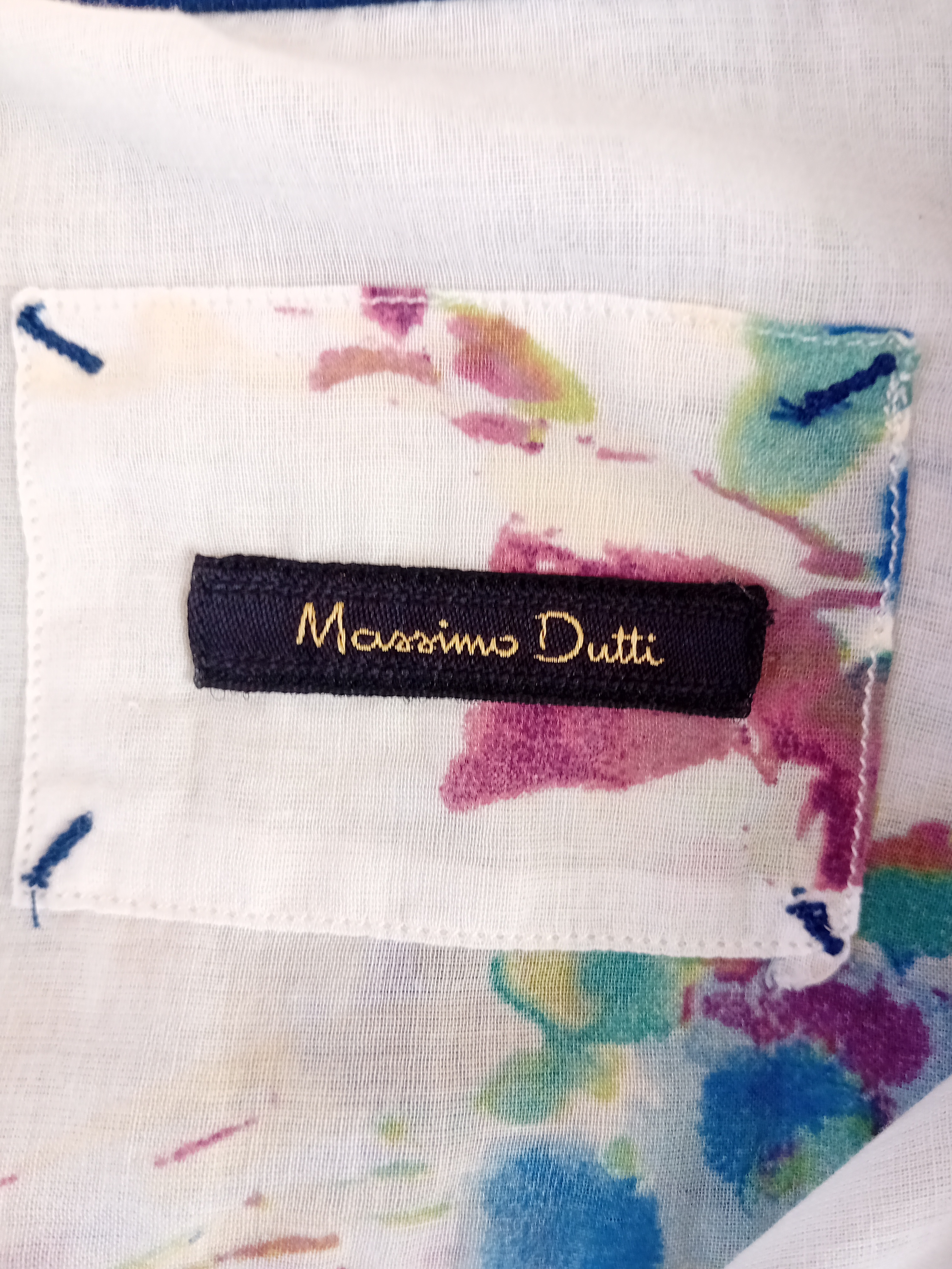 Chemise À Fleurs Massimo Dutti