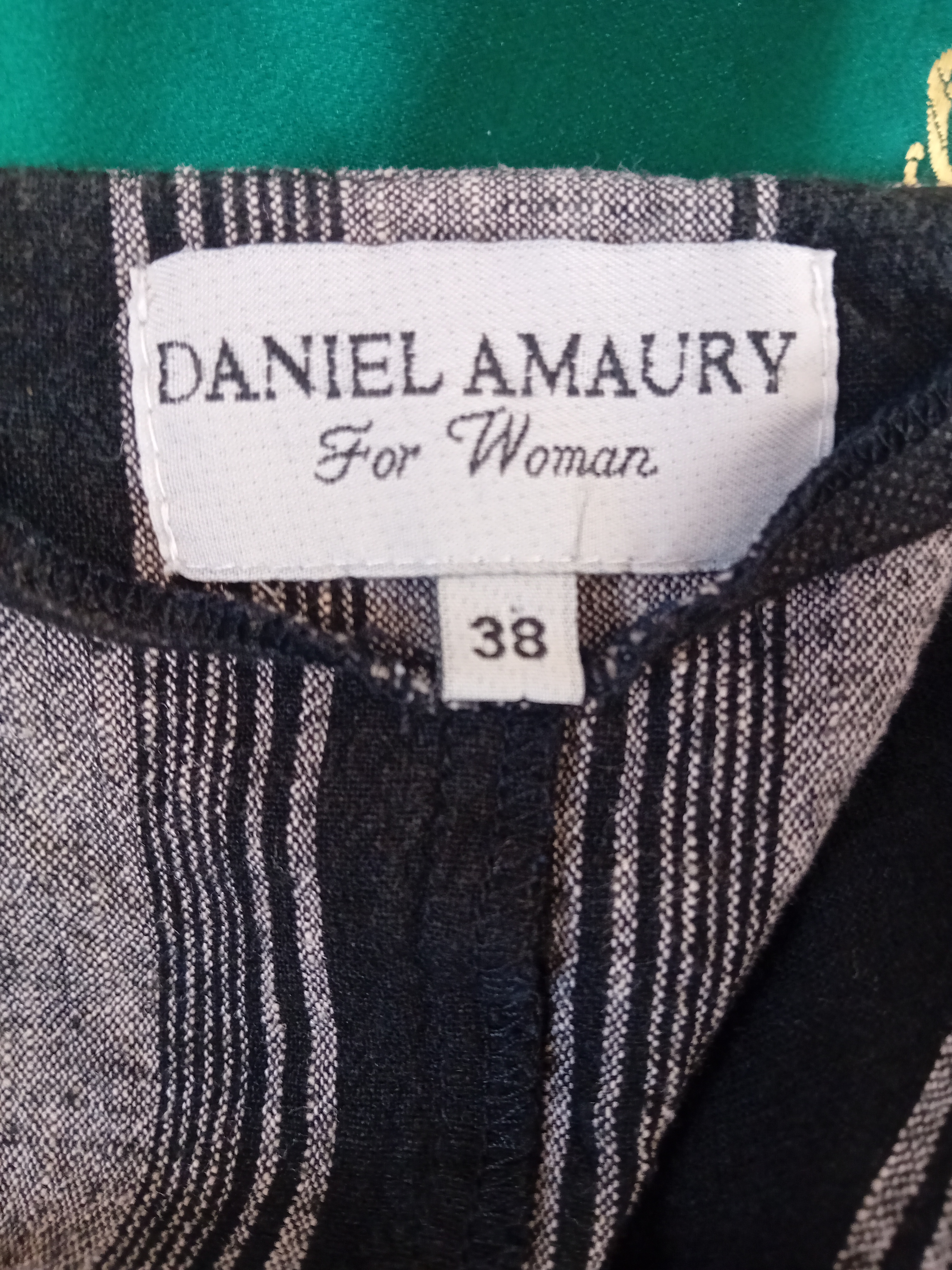 Robe Longue Rayée Daniel Amaury