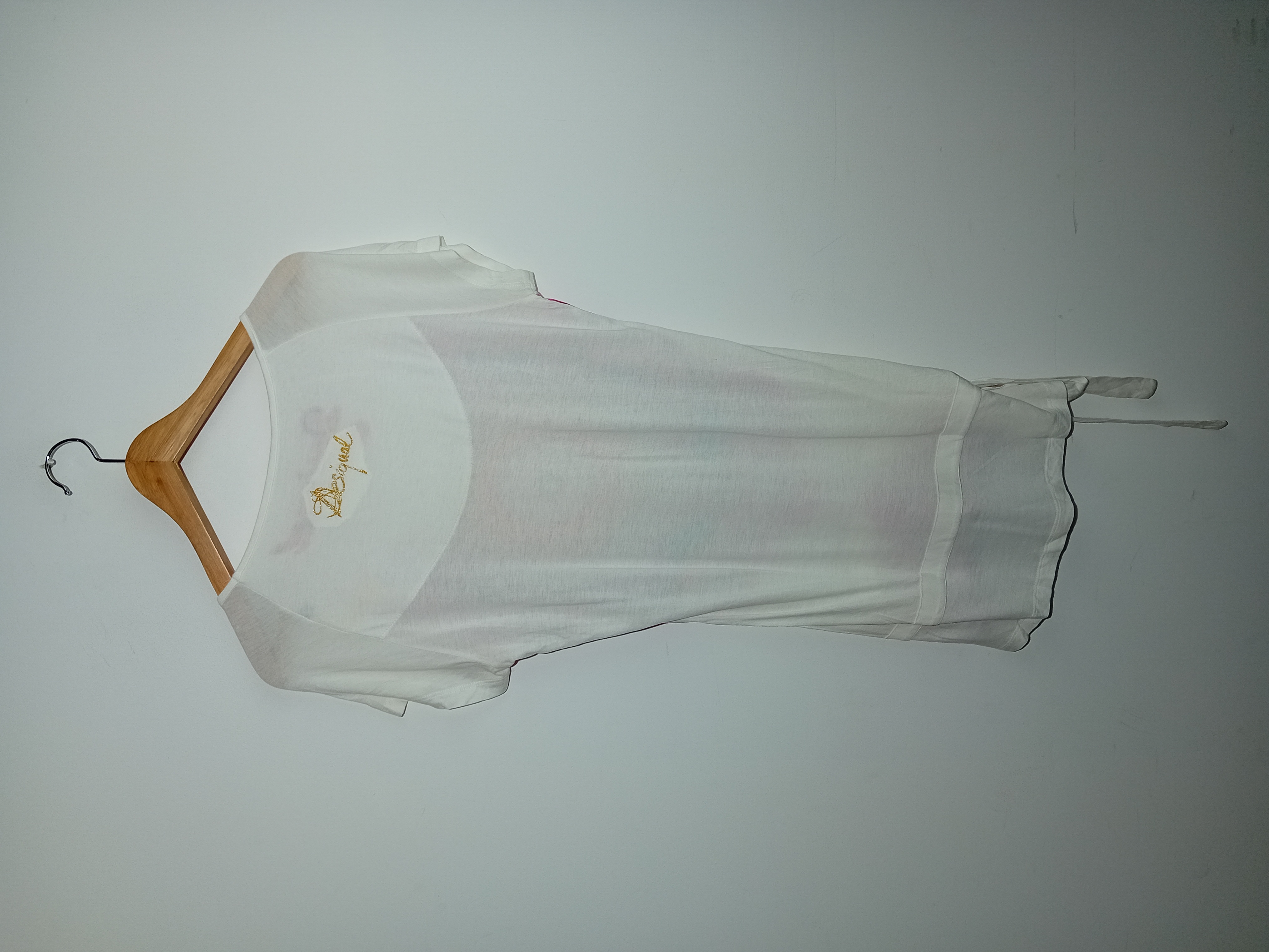 T-shirt Blanc Motif Mandala Desigual M