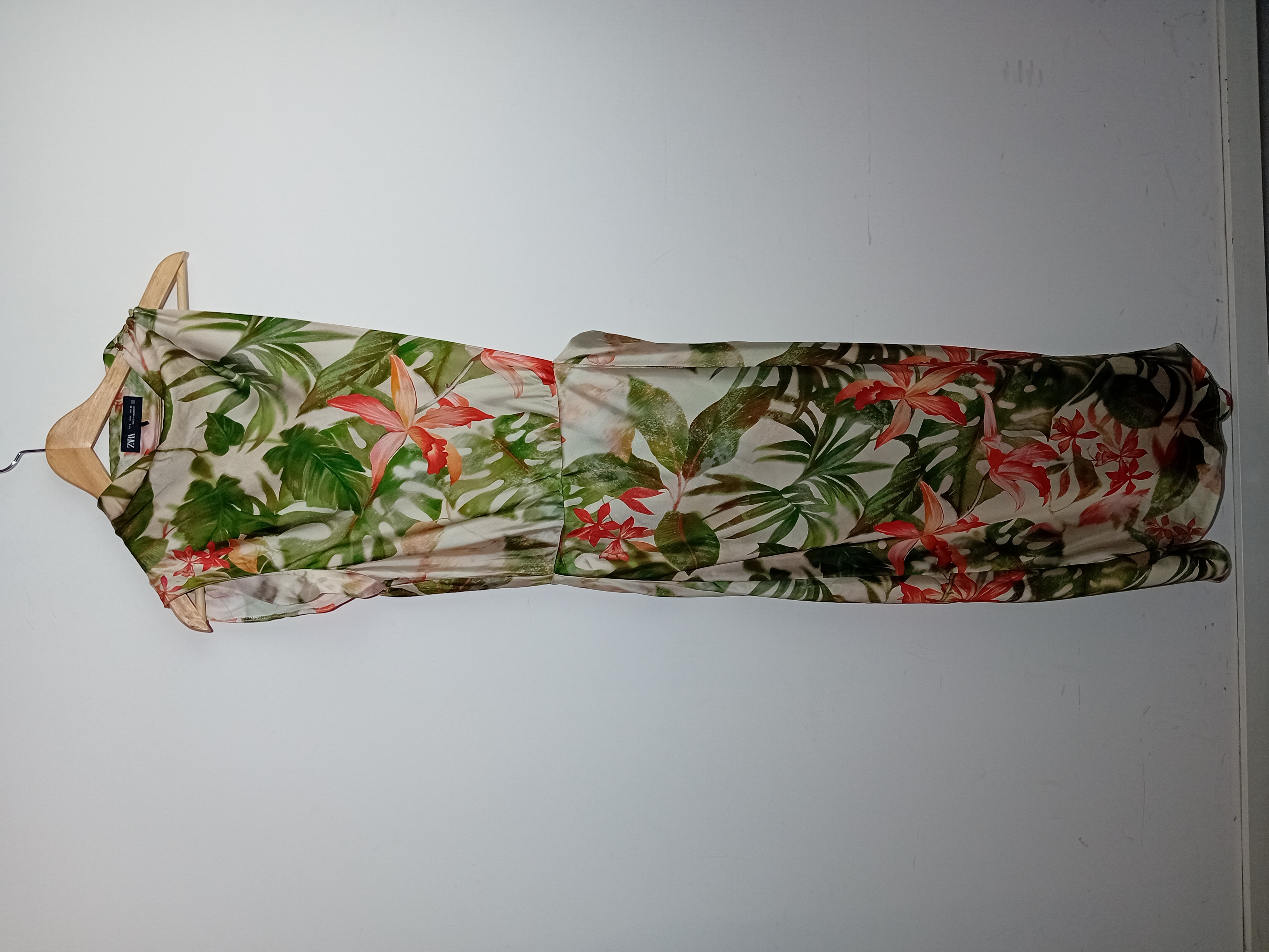 Robe Longue Fleurie Zara