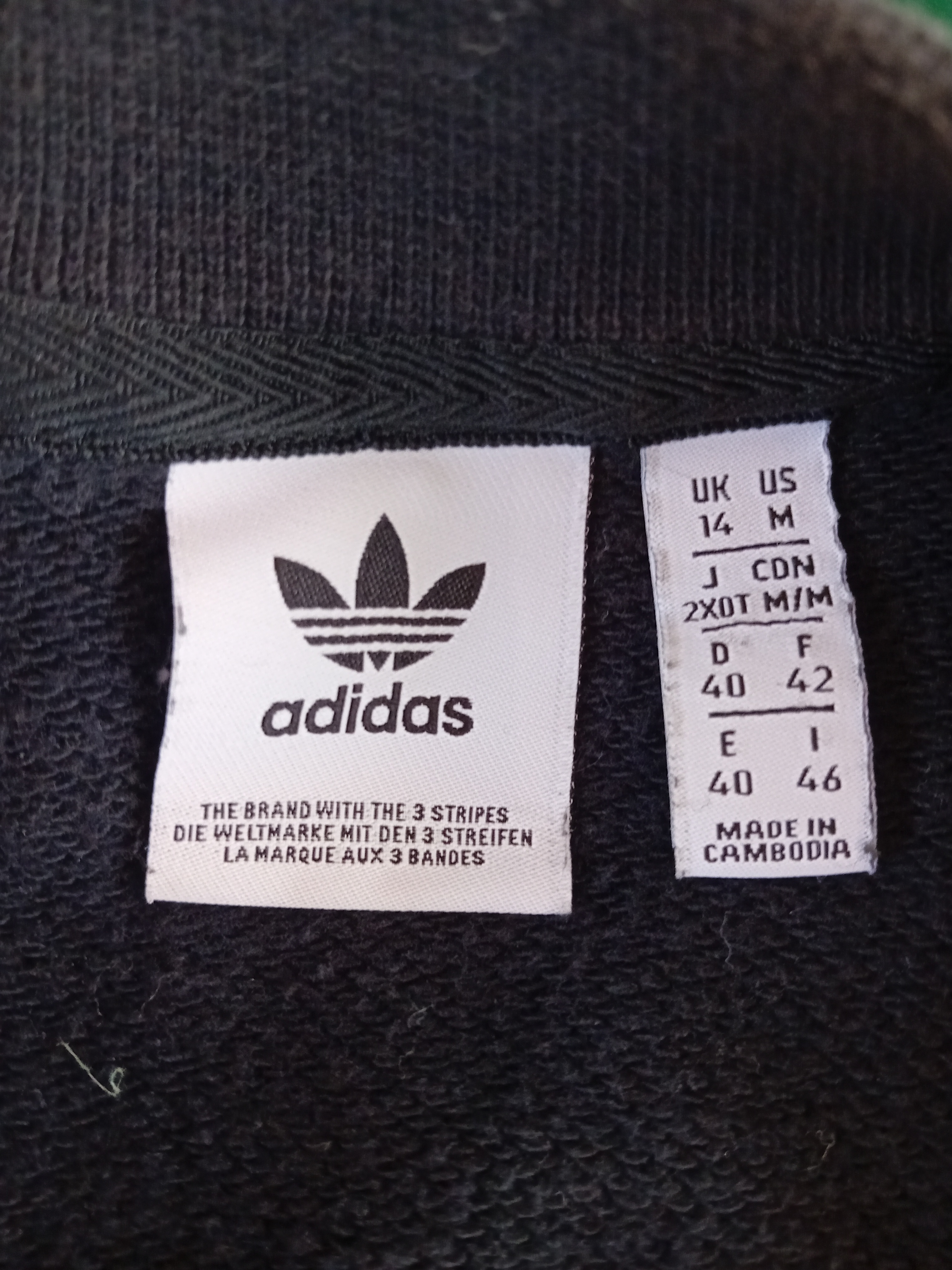 Sweatshirt Adidas Noir