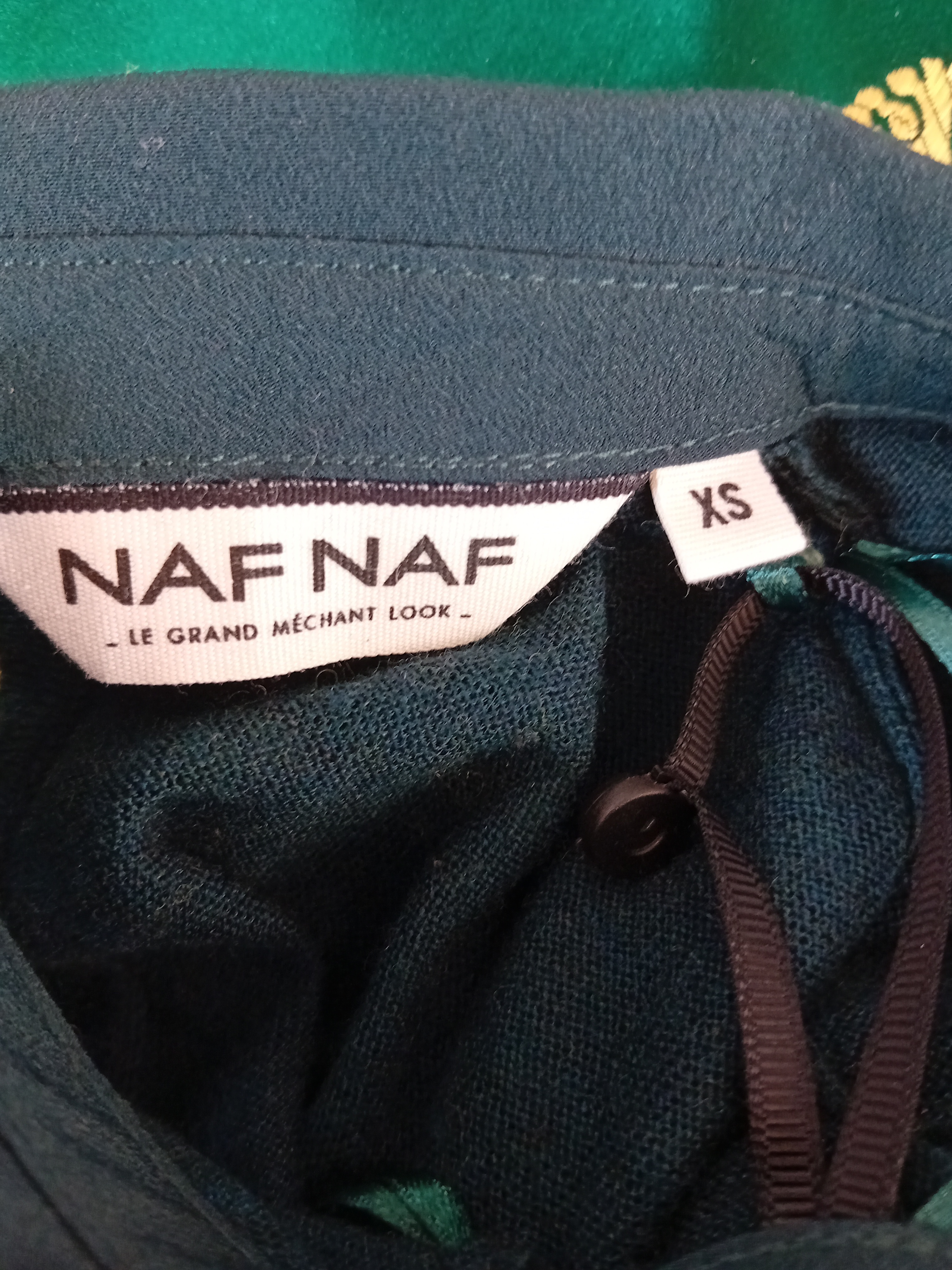 Pull Léger Vert Canard Xs Naf Naf