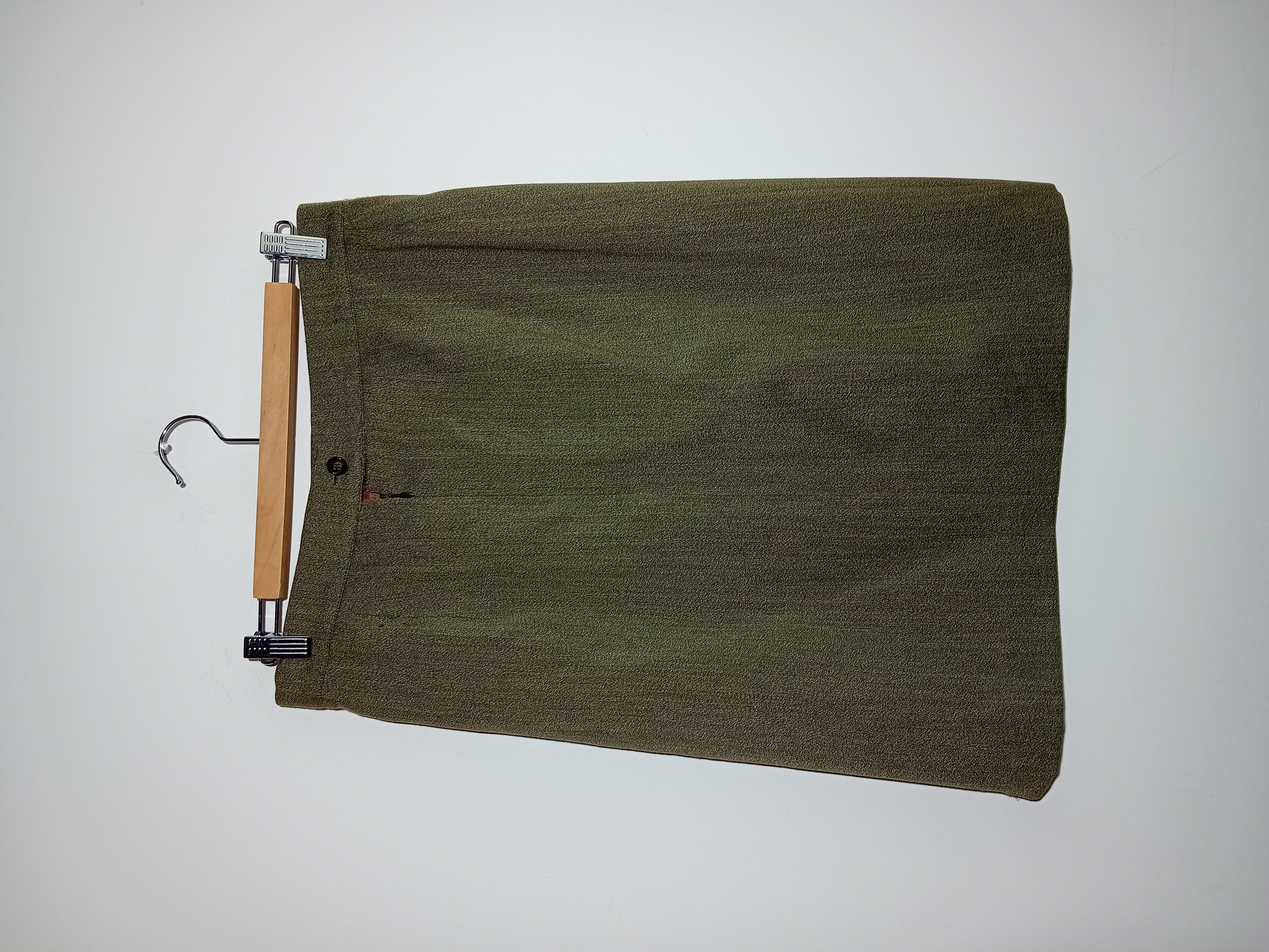 Jupe Midi Vintage En Laine Scapa