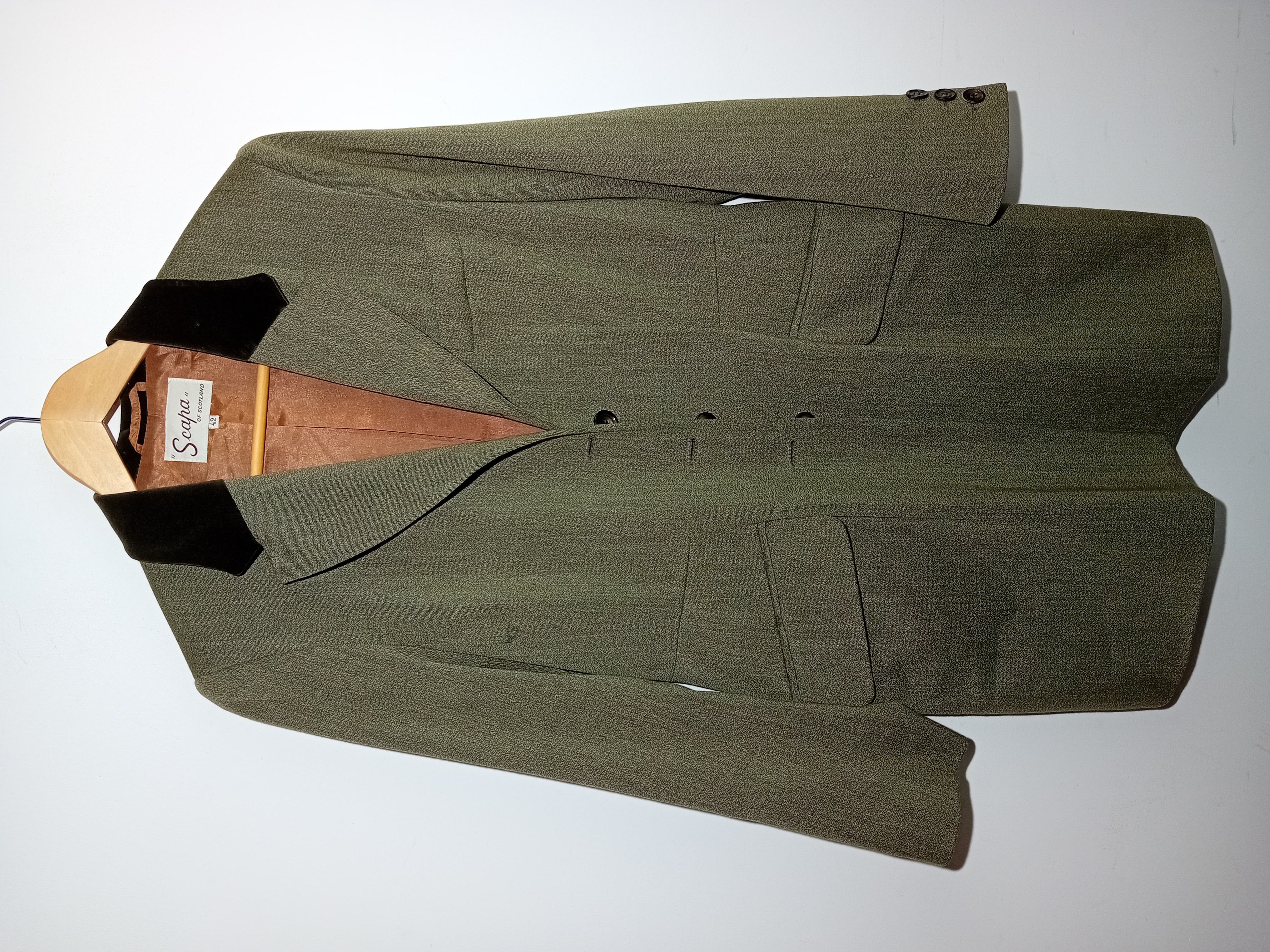 Veste Laine Kaki Scapa