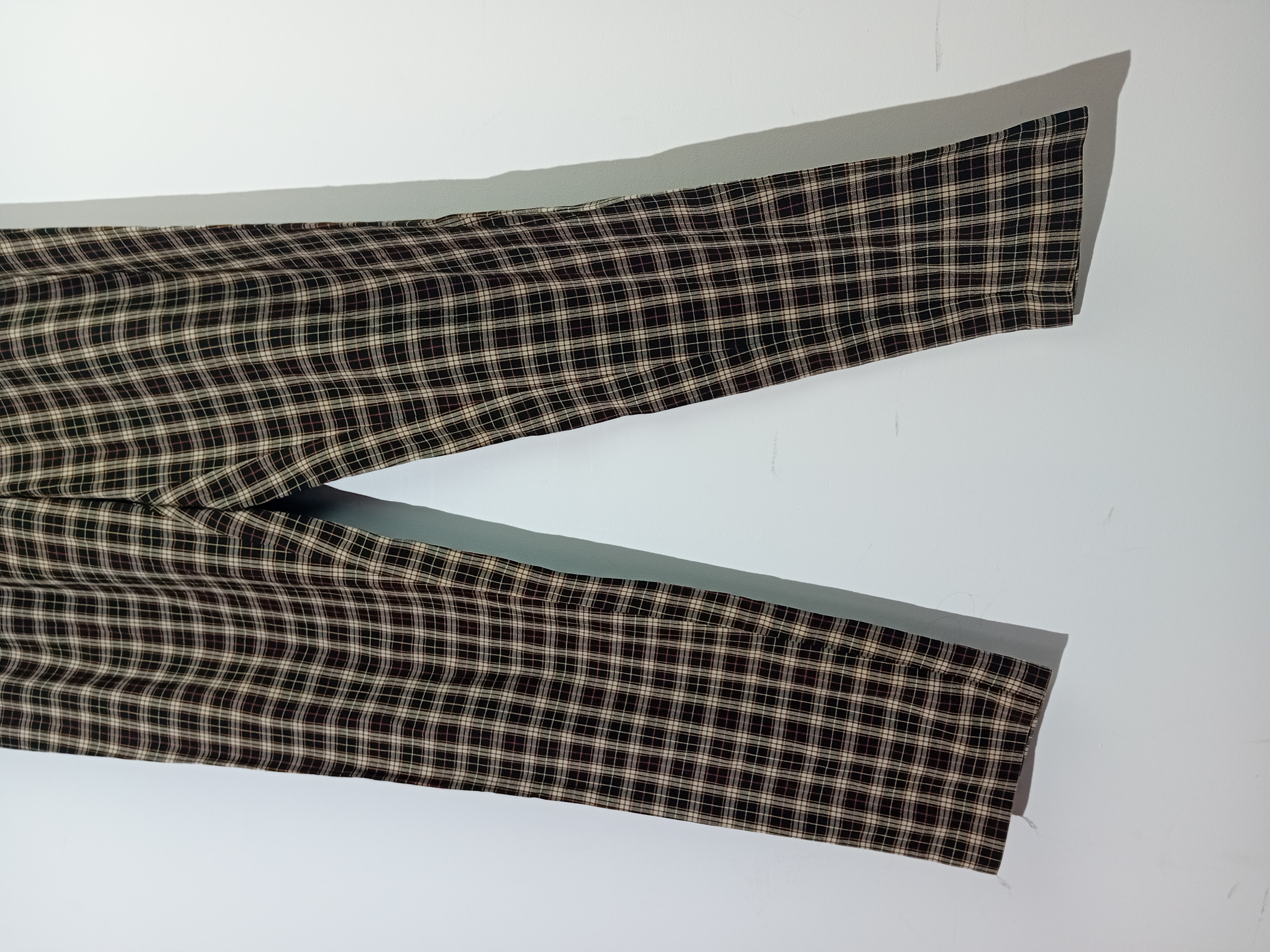 Pantalon Carreaux Etam Coupe Droite