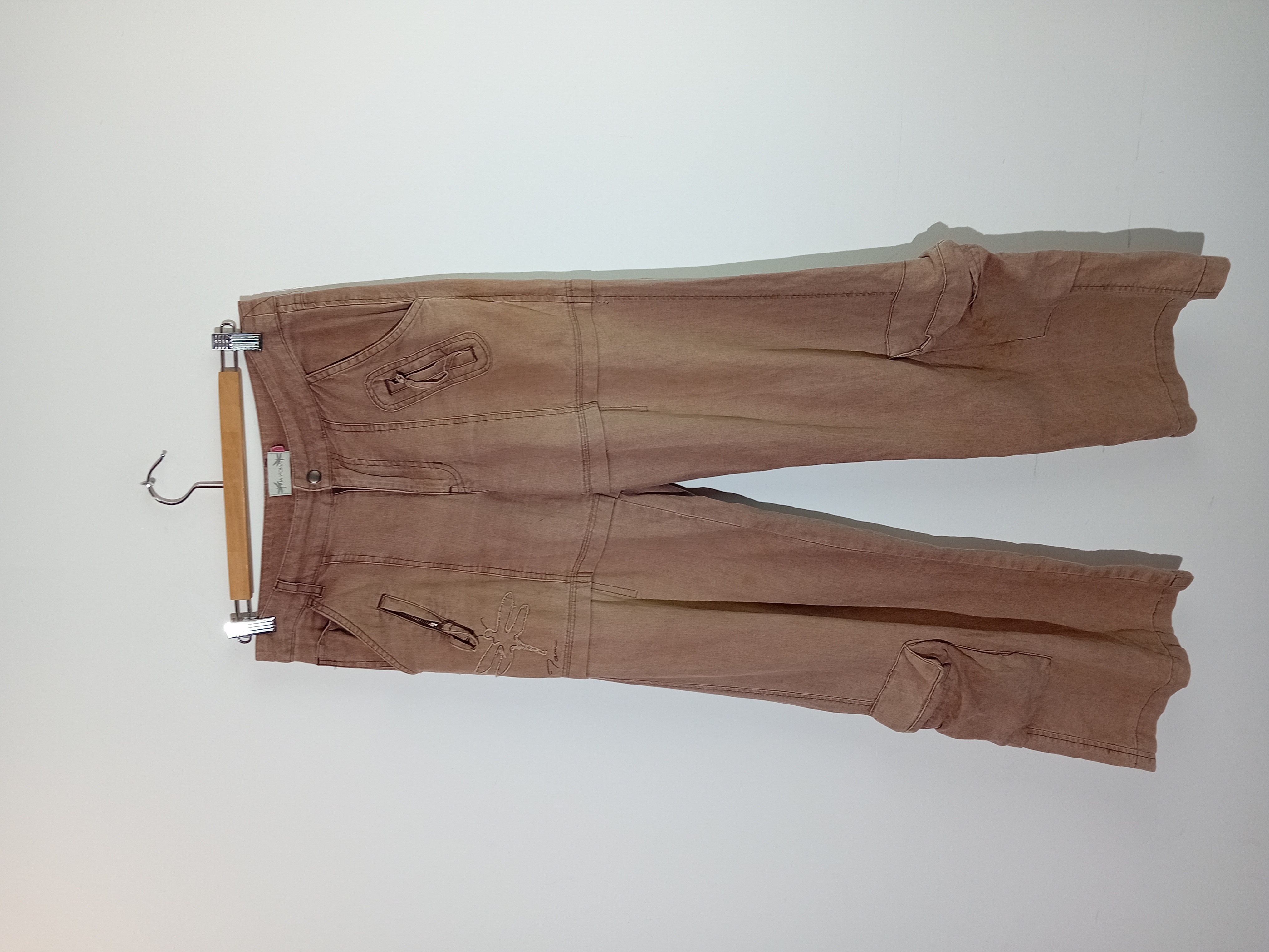 Pantalon Cargo Marron Vintage I Am Woman