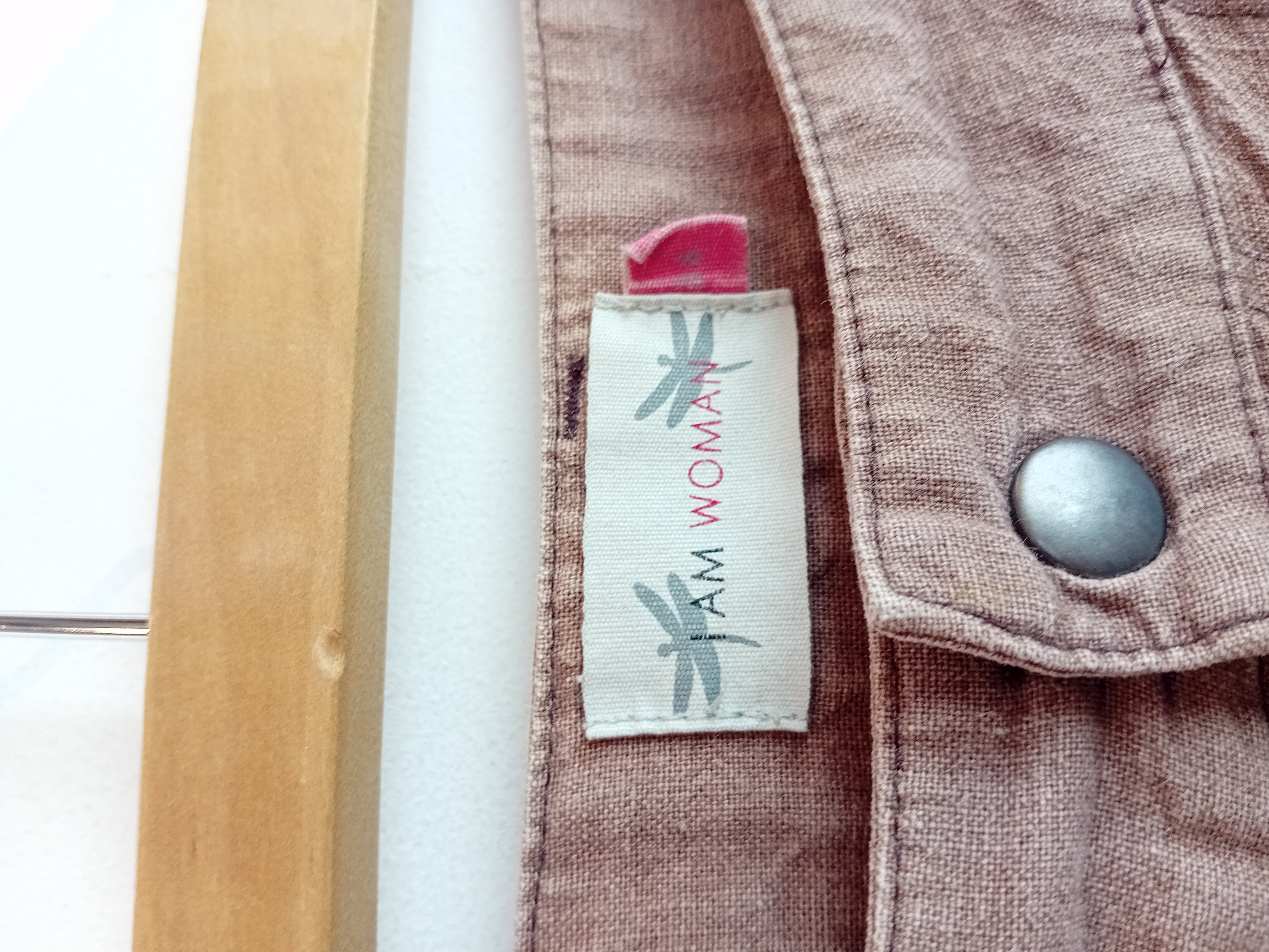 Pantalon Cargo Marron Vintage I Am Woman