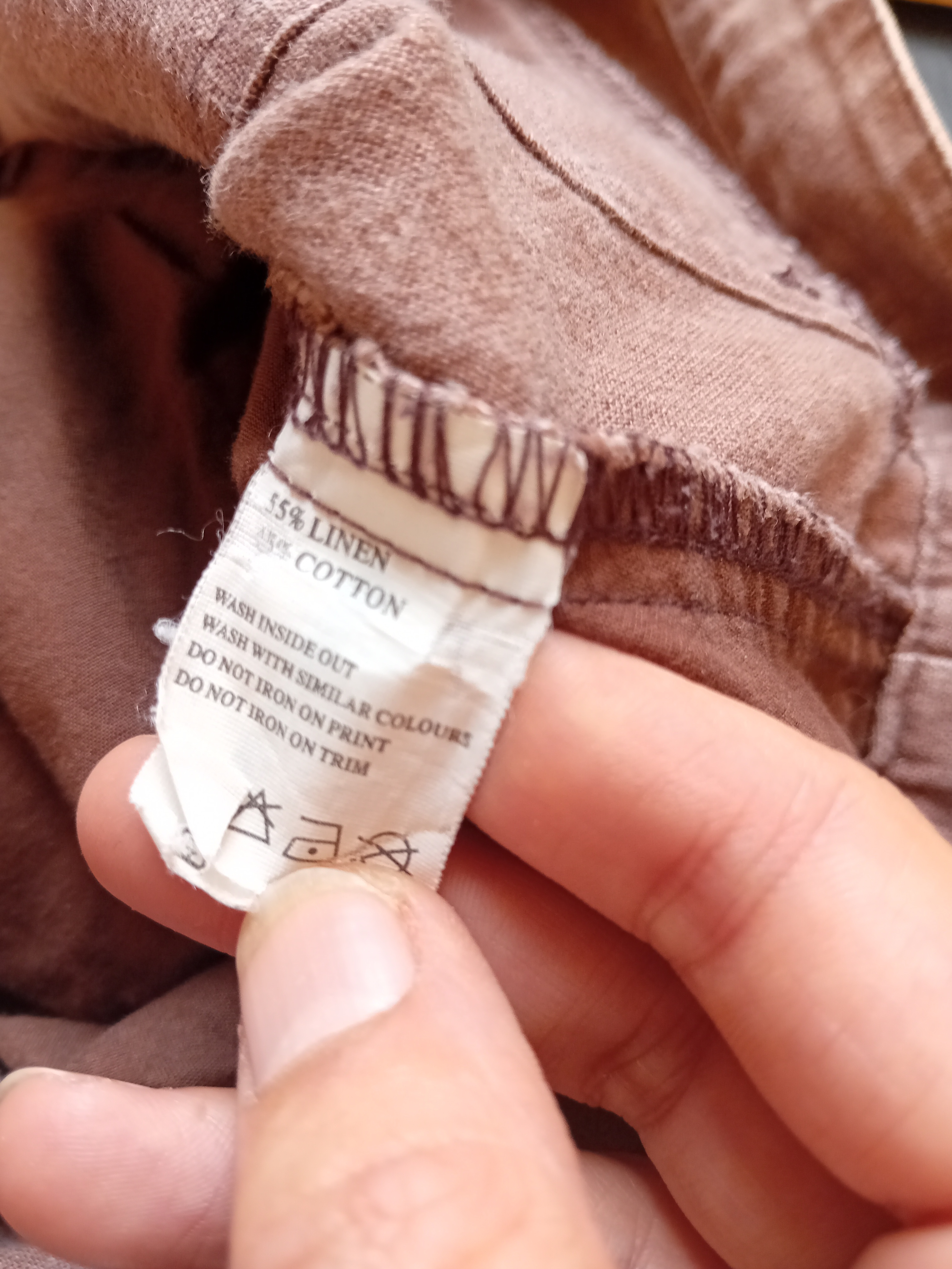 Pantalon Cargo Marron Vintage I Am Woman