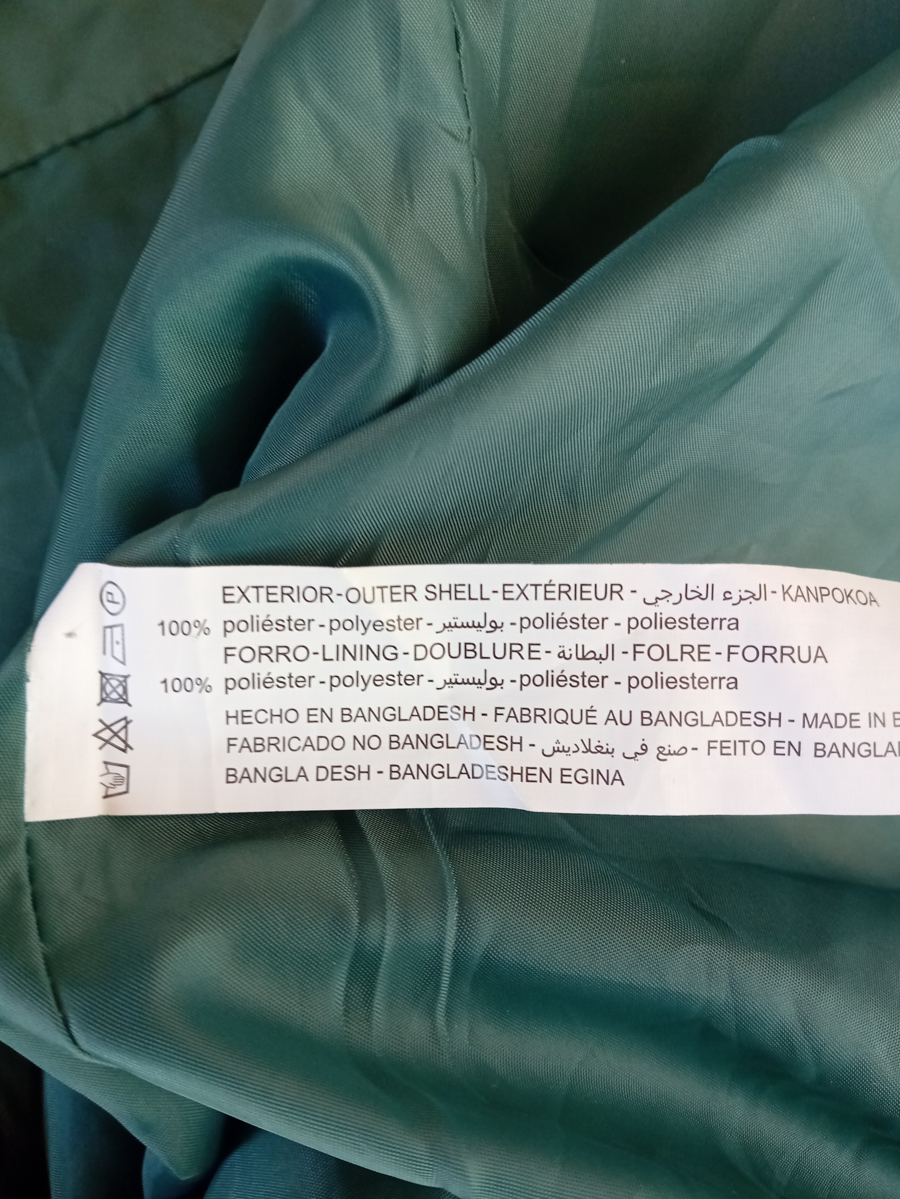 Parka Légère Verte Lefties