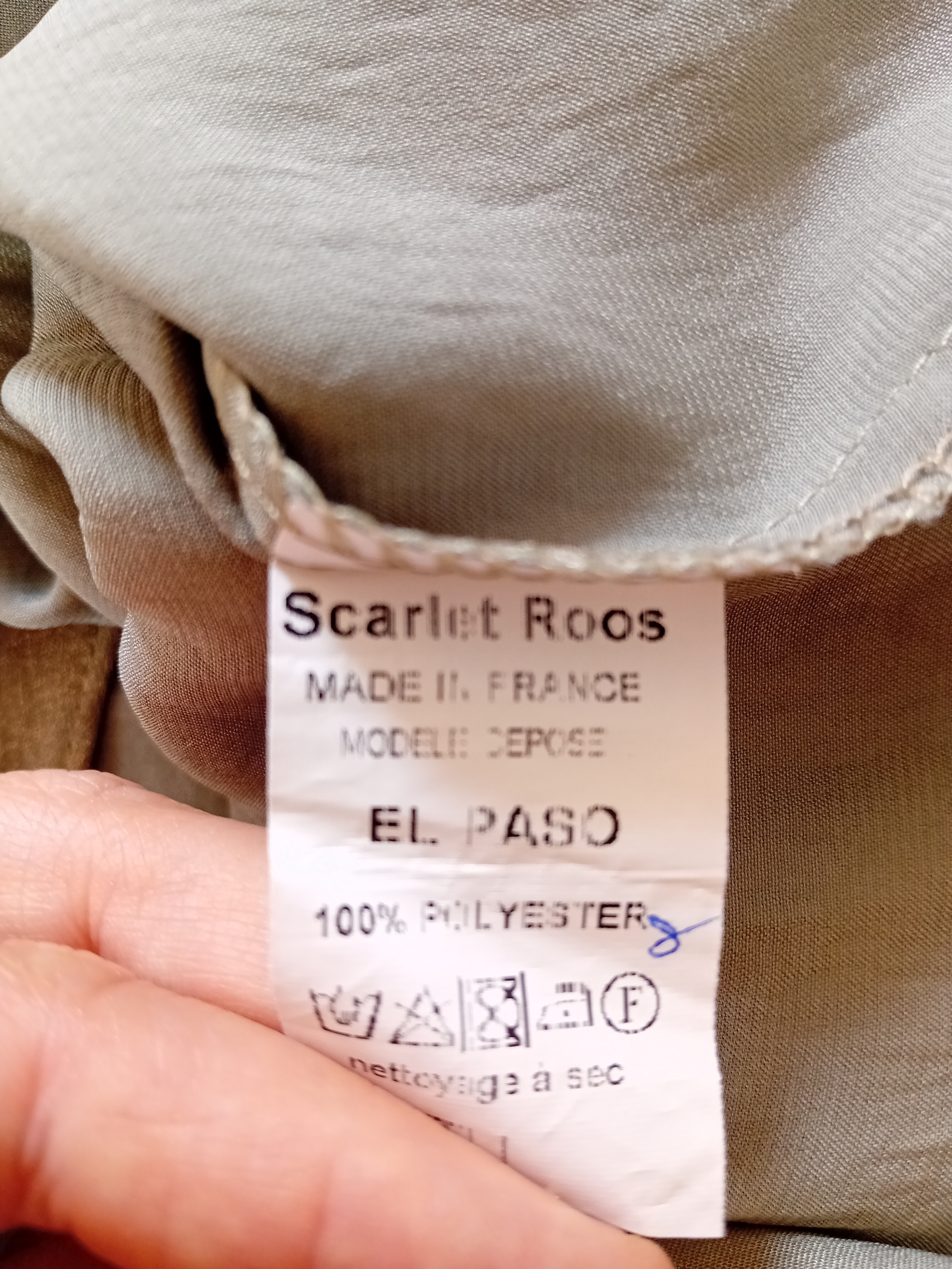 Ensemble Haut Et Pantalon Fluide M Scarlet Roos