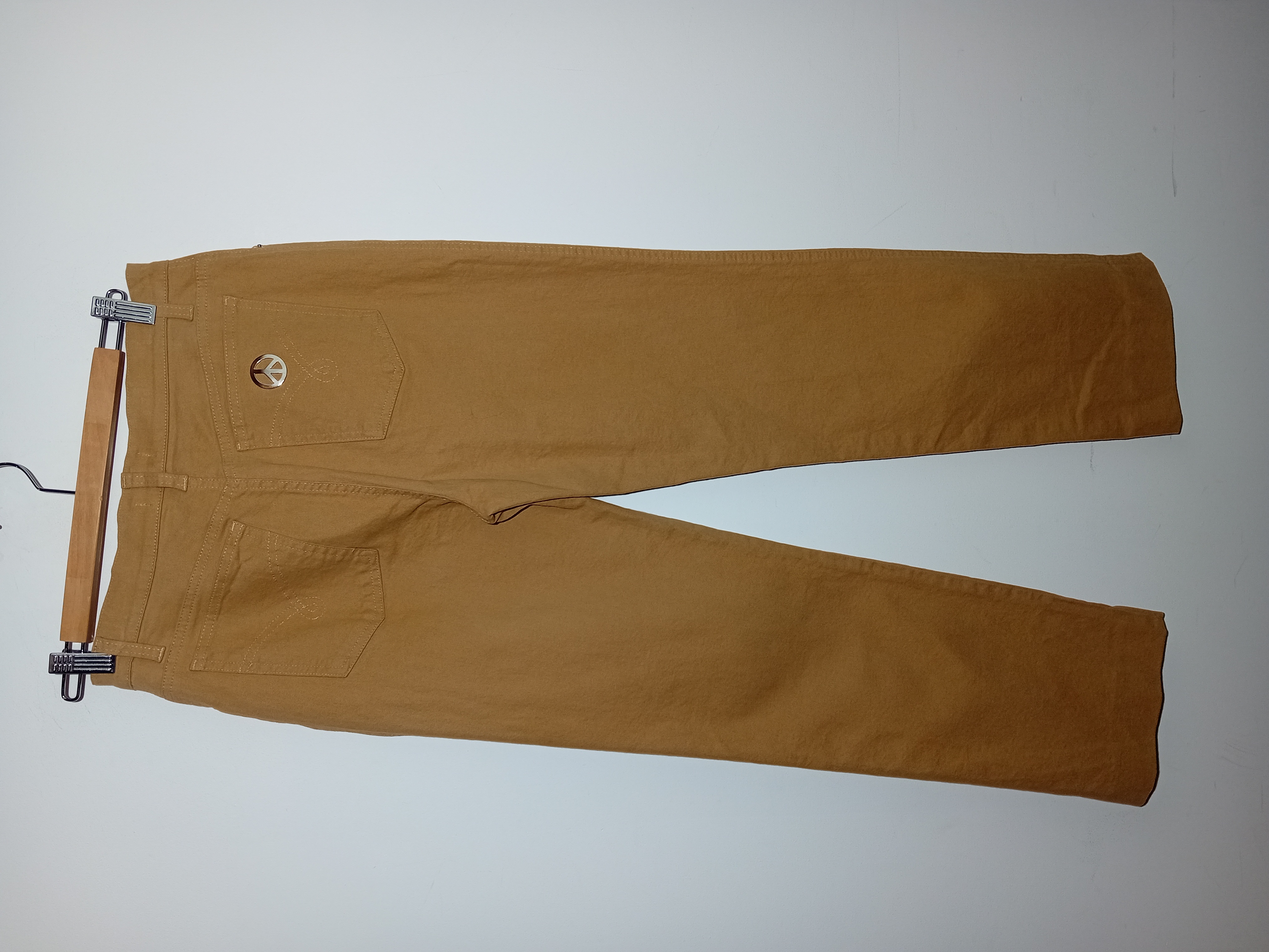 Pantalon Droit Moschino Ocre