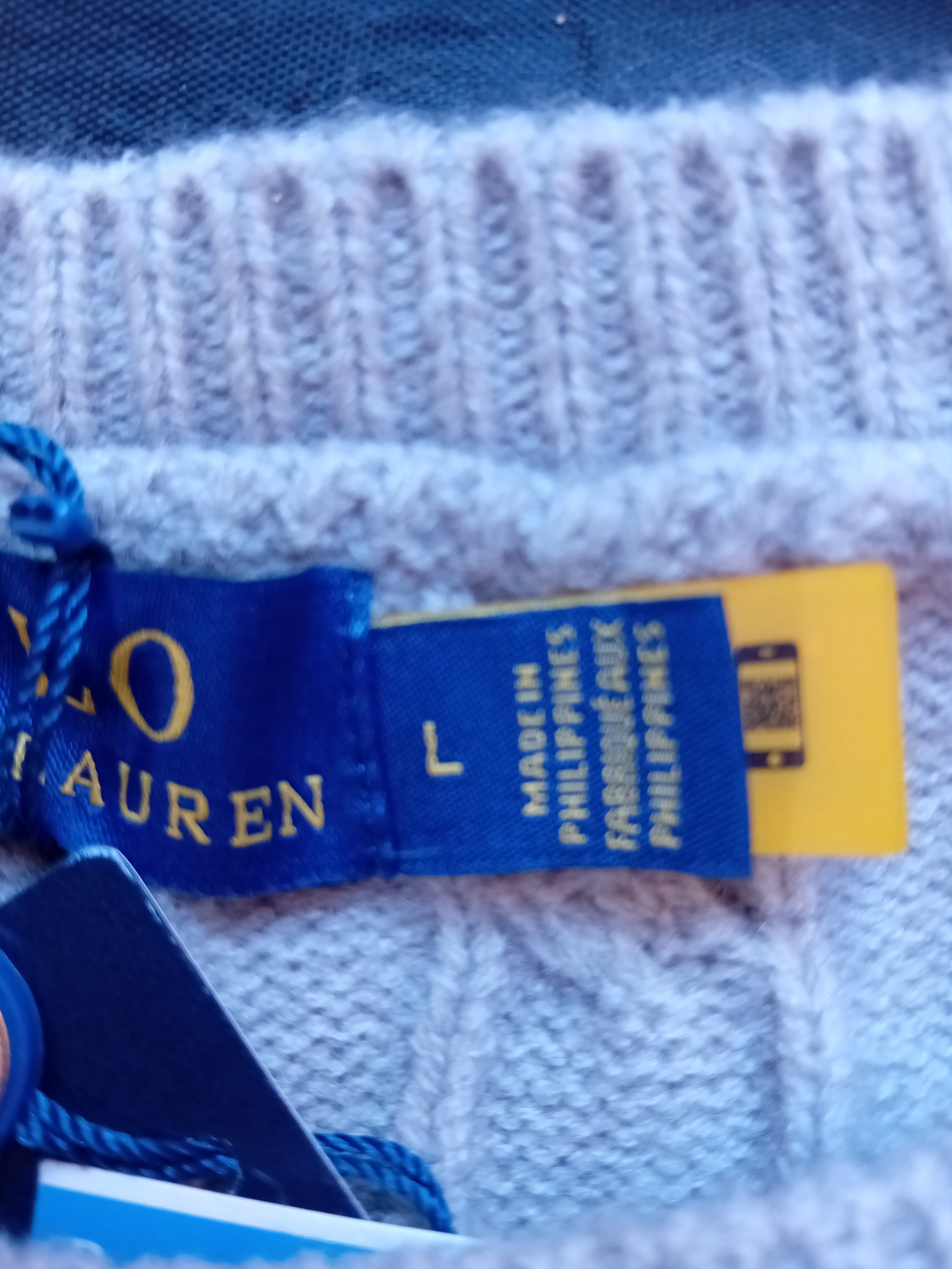 Pull Ralph Lauren Maille Torsadé