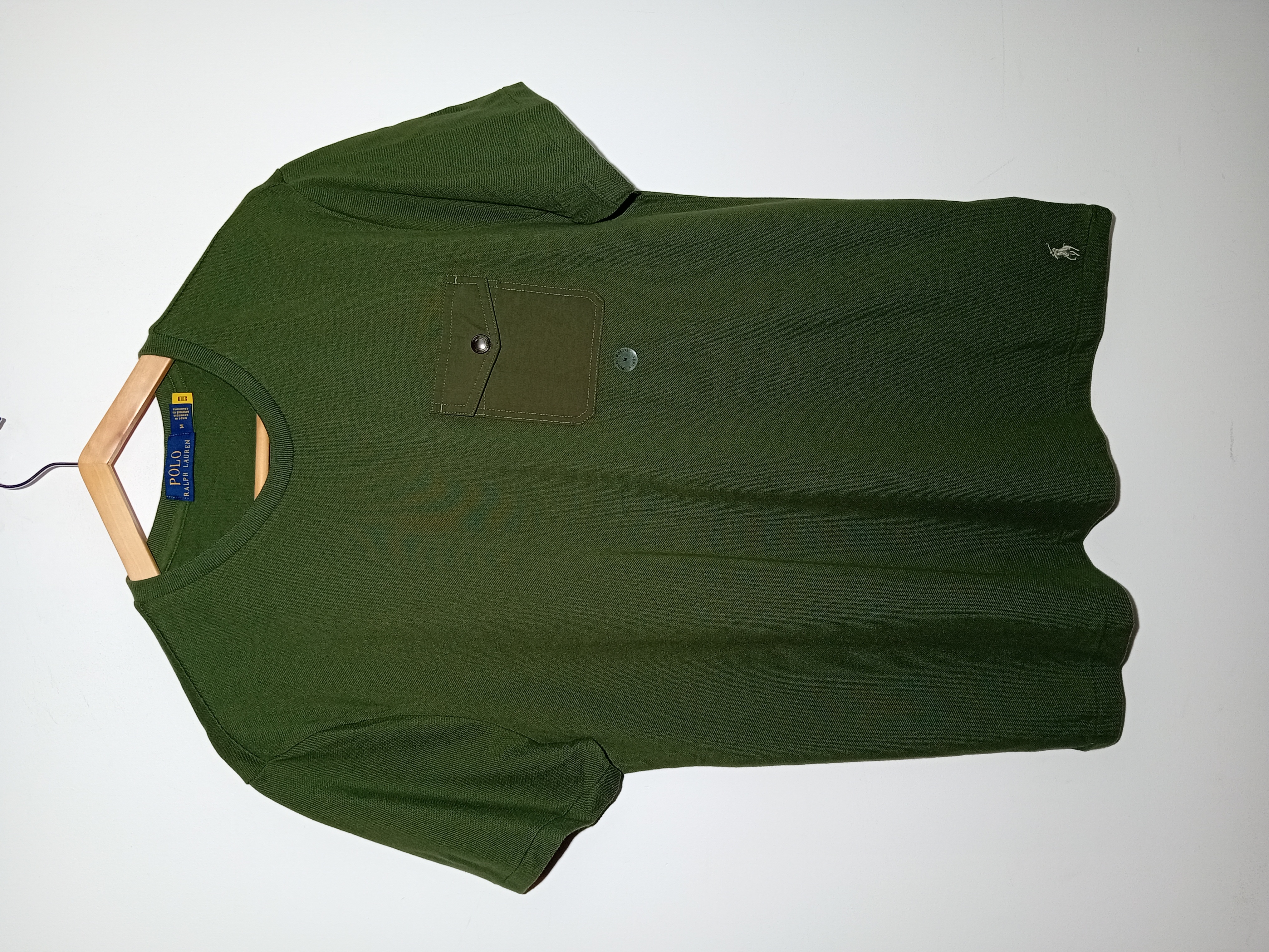 T-shirt Polo Ralph Lauren Vert Kaki M