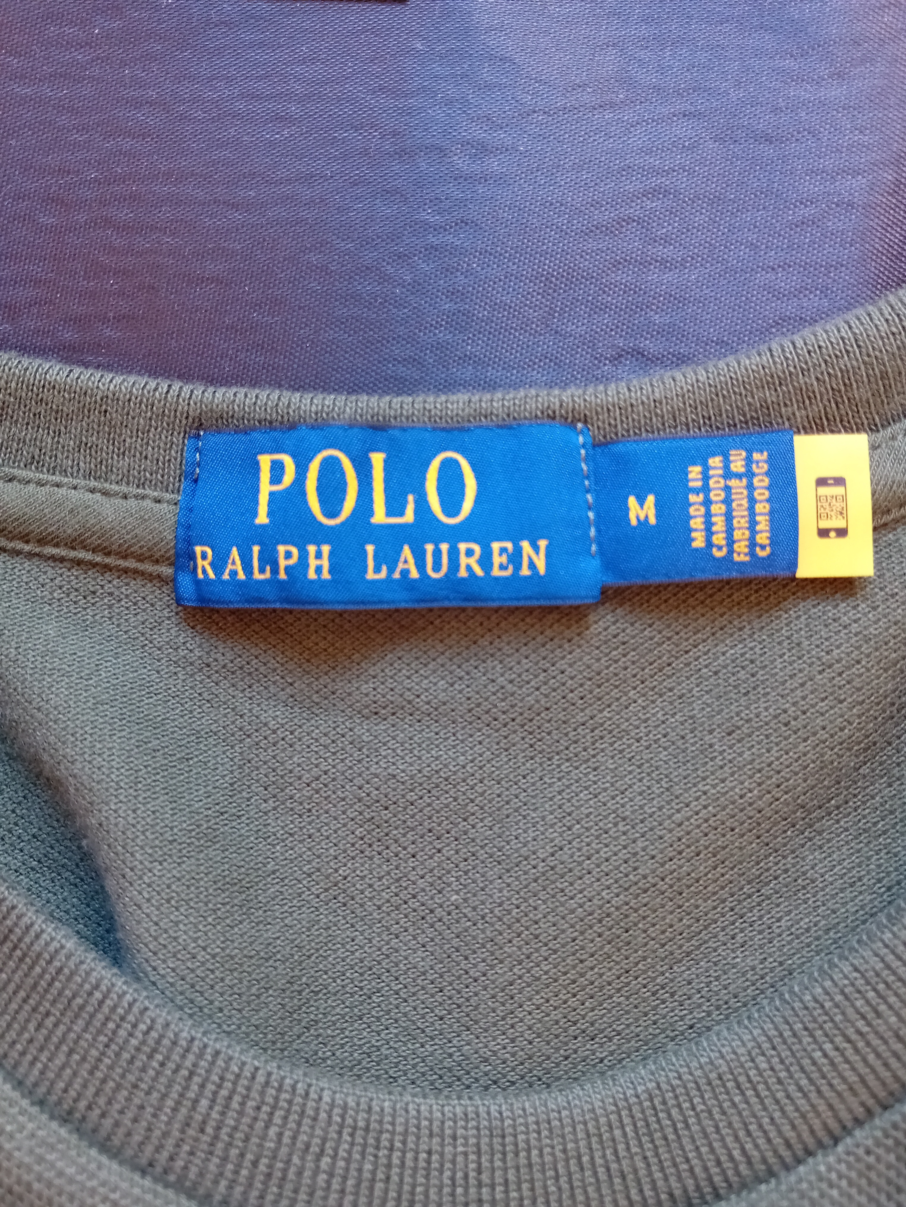 T-shirt Polo Ralph Lauren Vert Kaki M