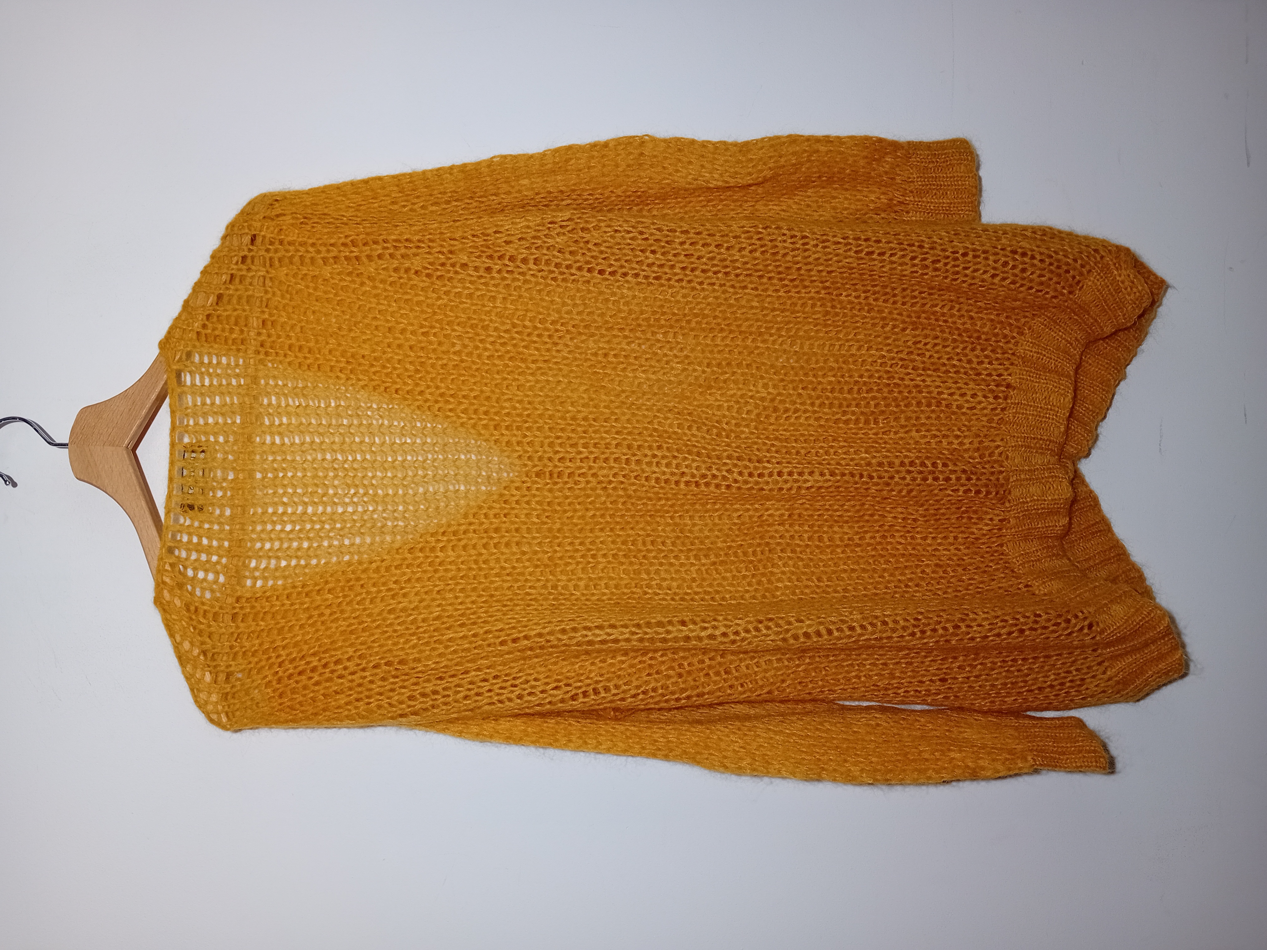 Gilet Jaune Moutarde En Mohair Twin-set