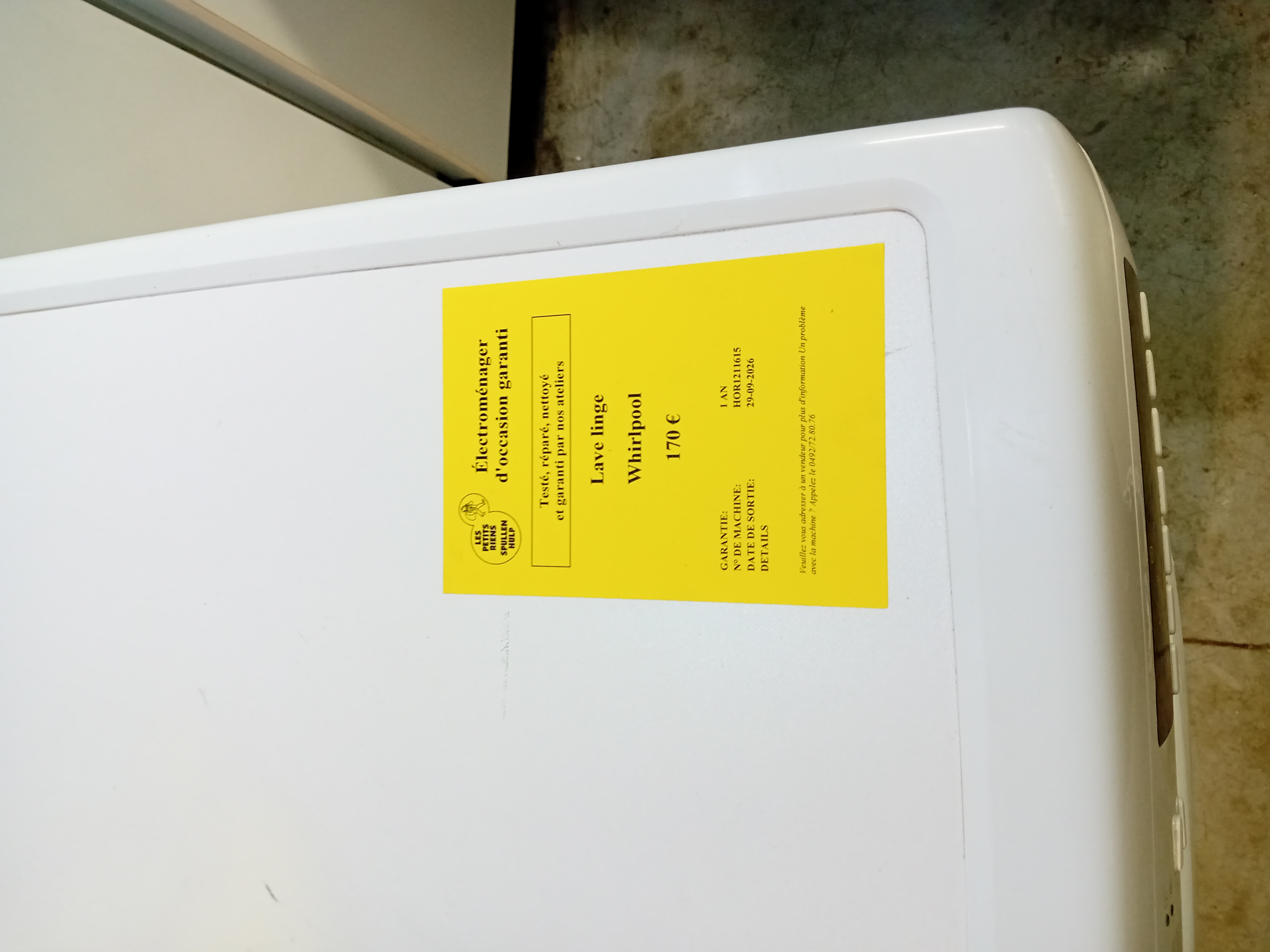 Machine A Laver Whirlpool Awo 174s3 7kg