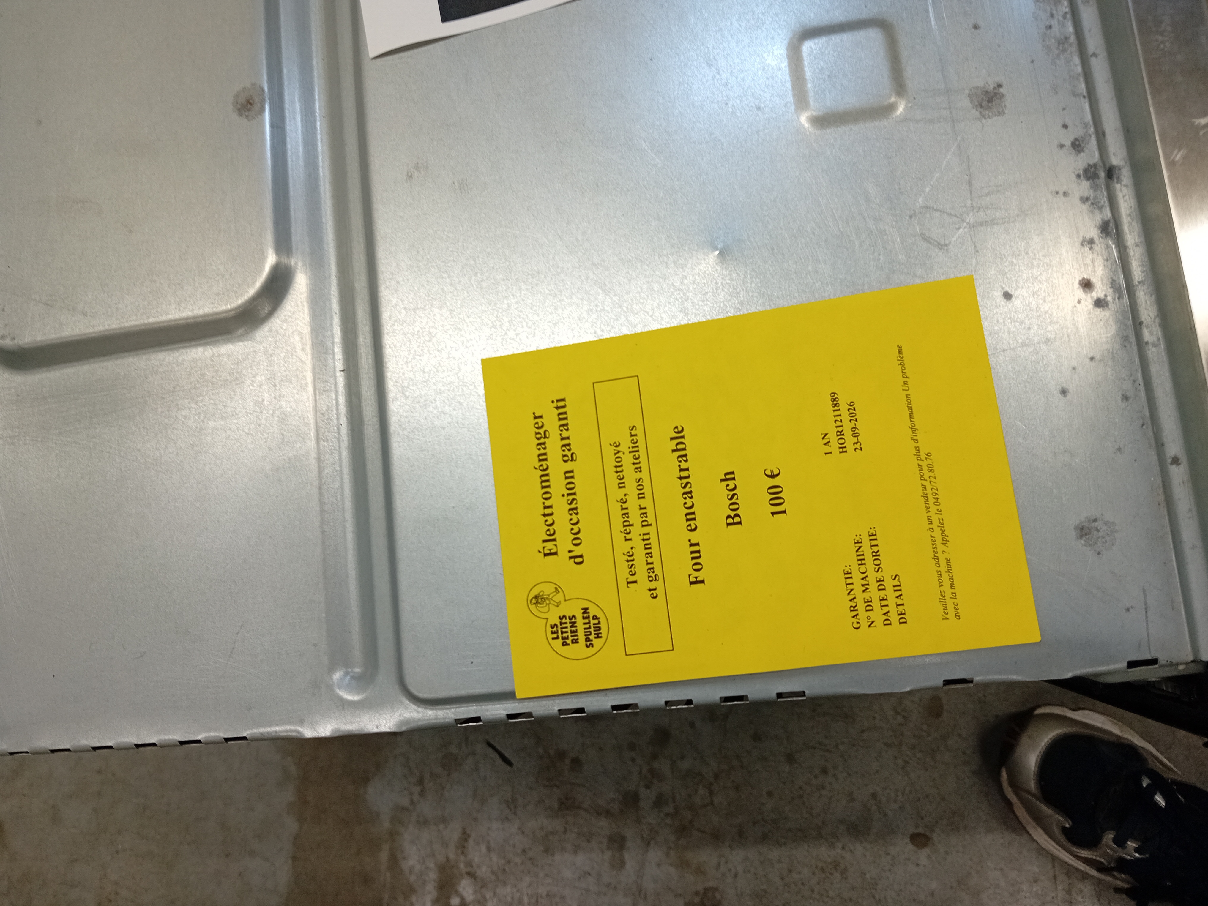 Four Encastrable Bosch Inox
