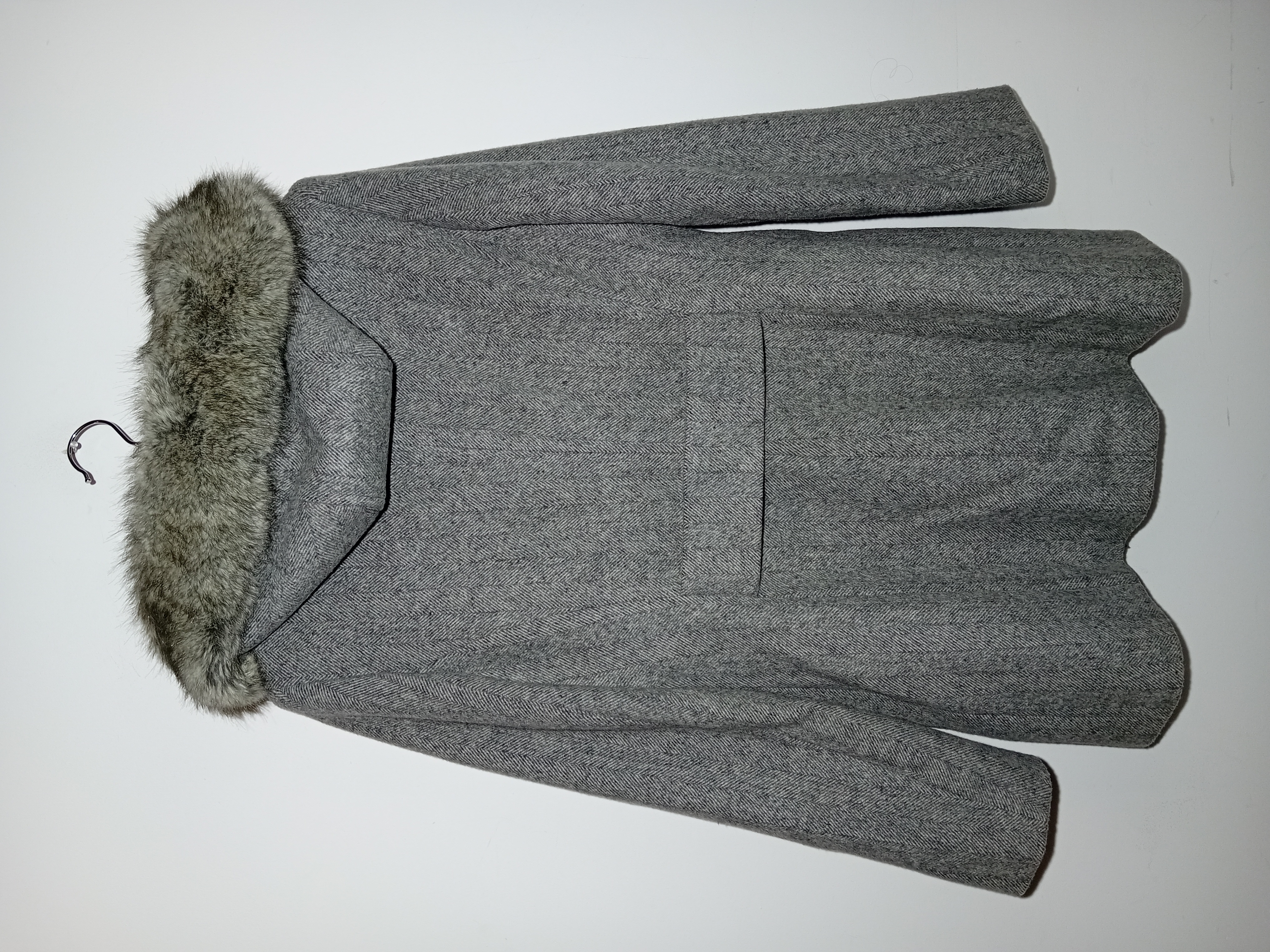 Manteau Gris En Laine Fuchs Schmitt M