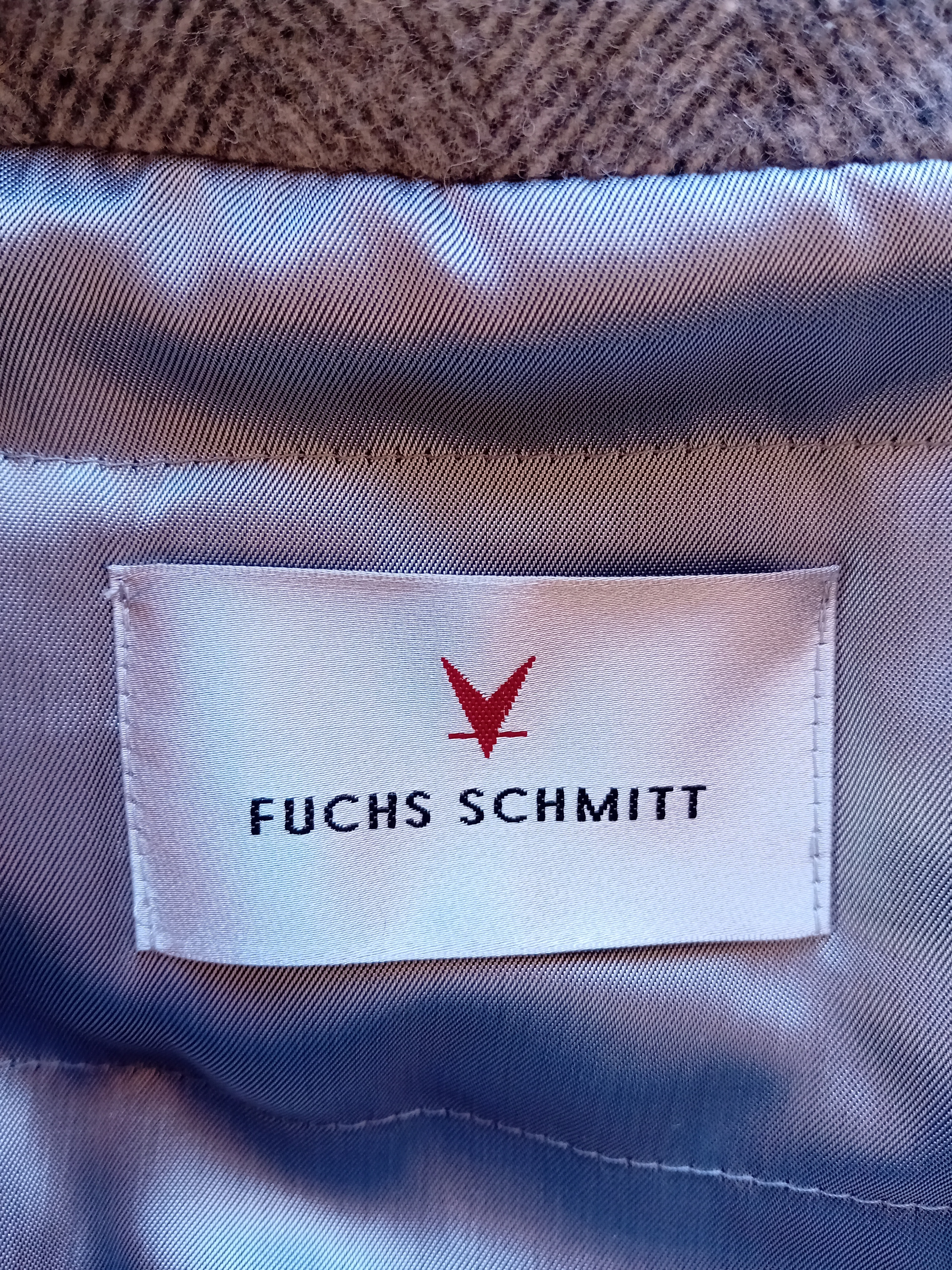 Manteau Gris En Laine Fuchs Schmitt M