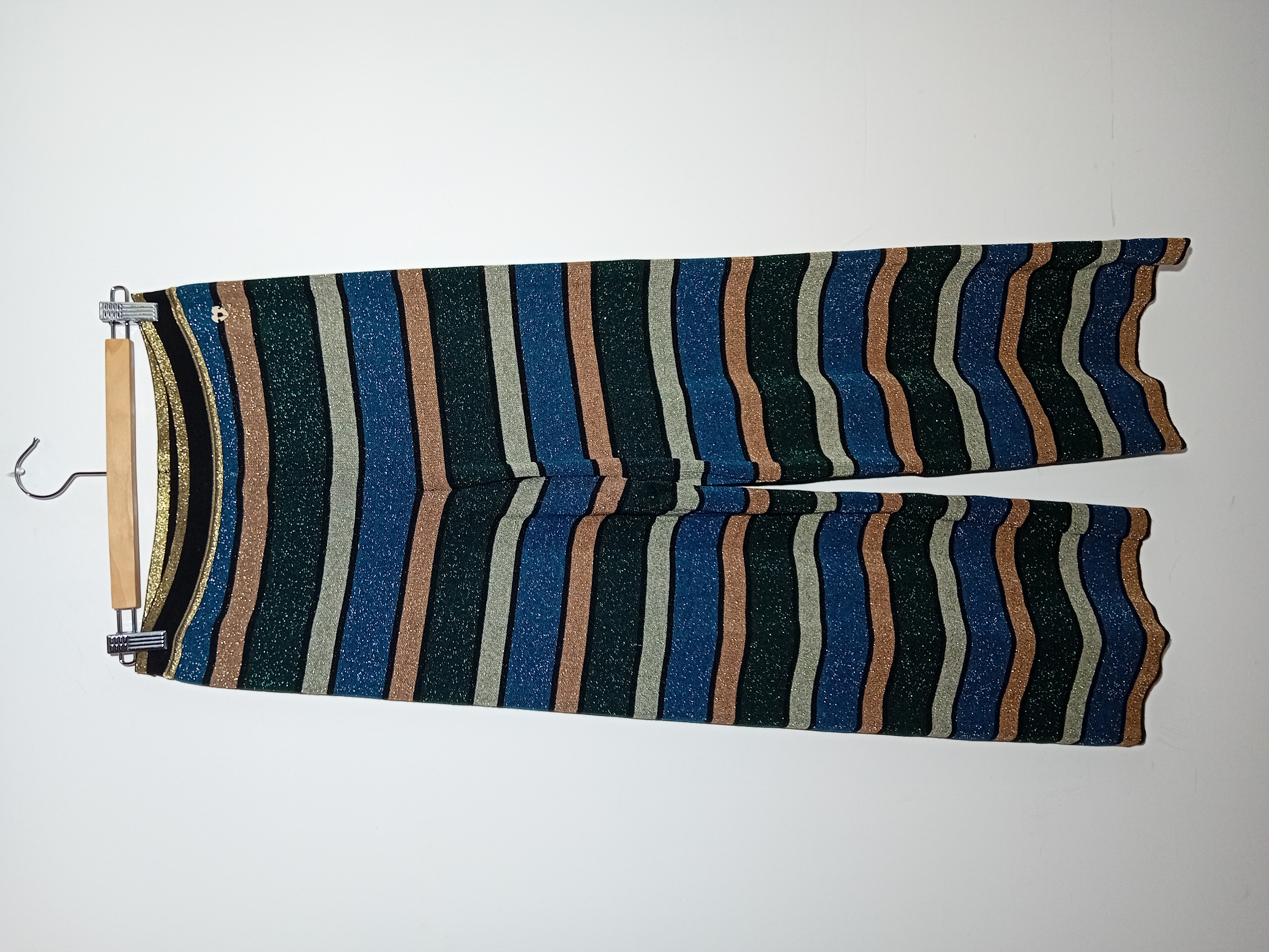 Pantalon À Rayures Scintillantes Twinset