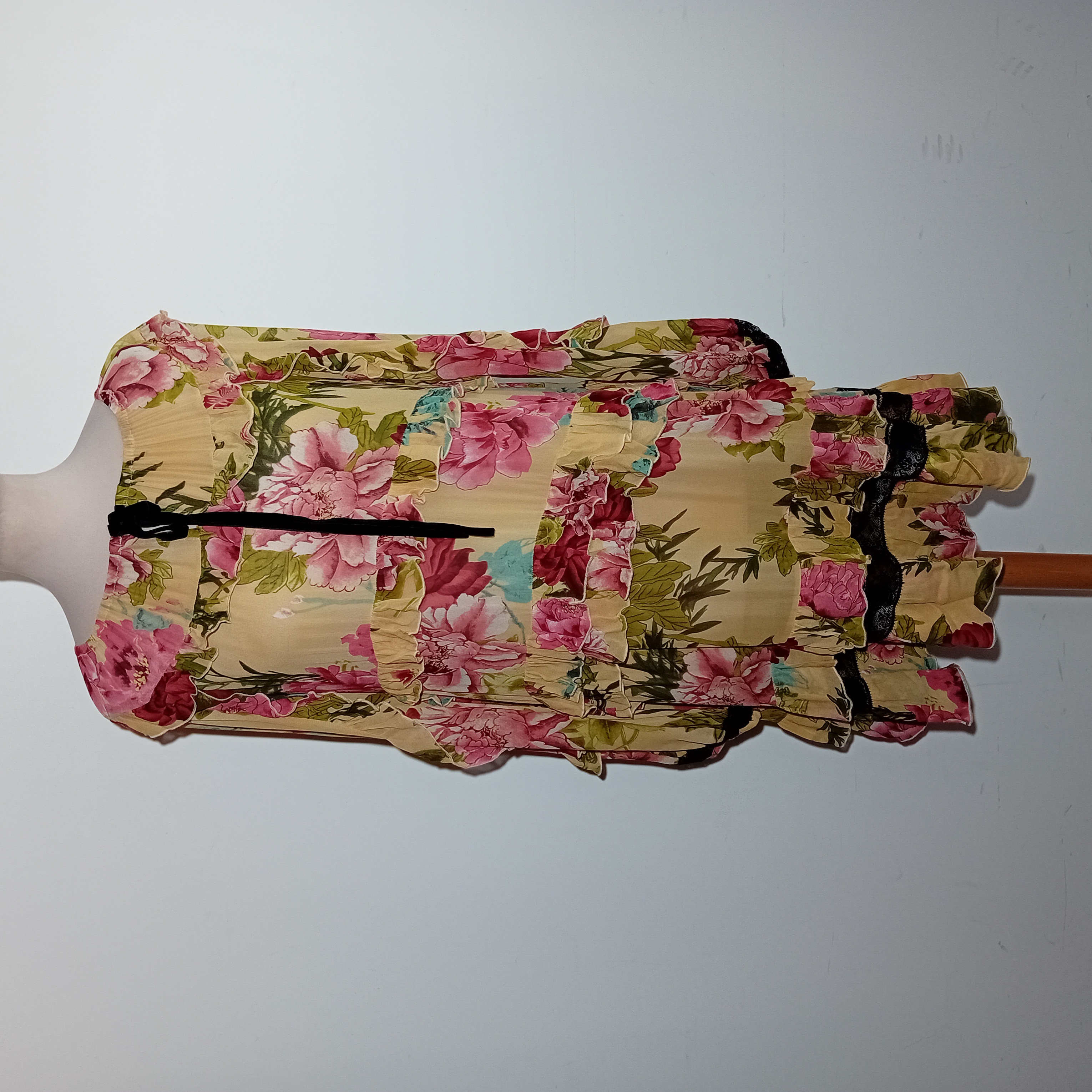 Robe À Fleurs Volanté Twinset Xxl