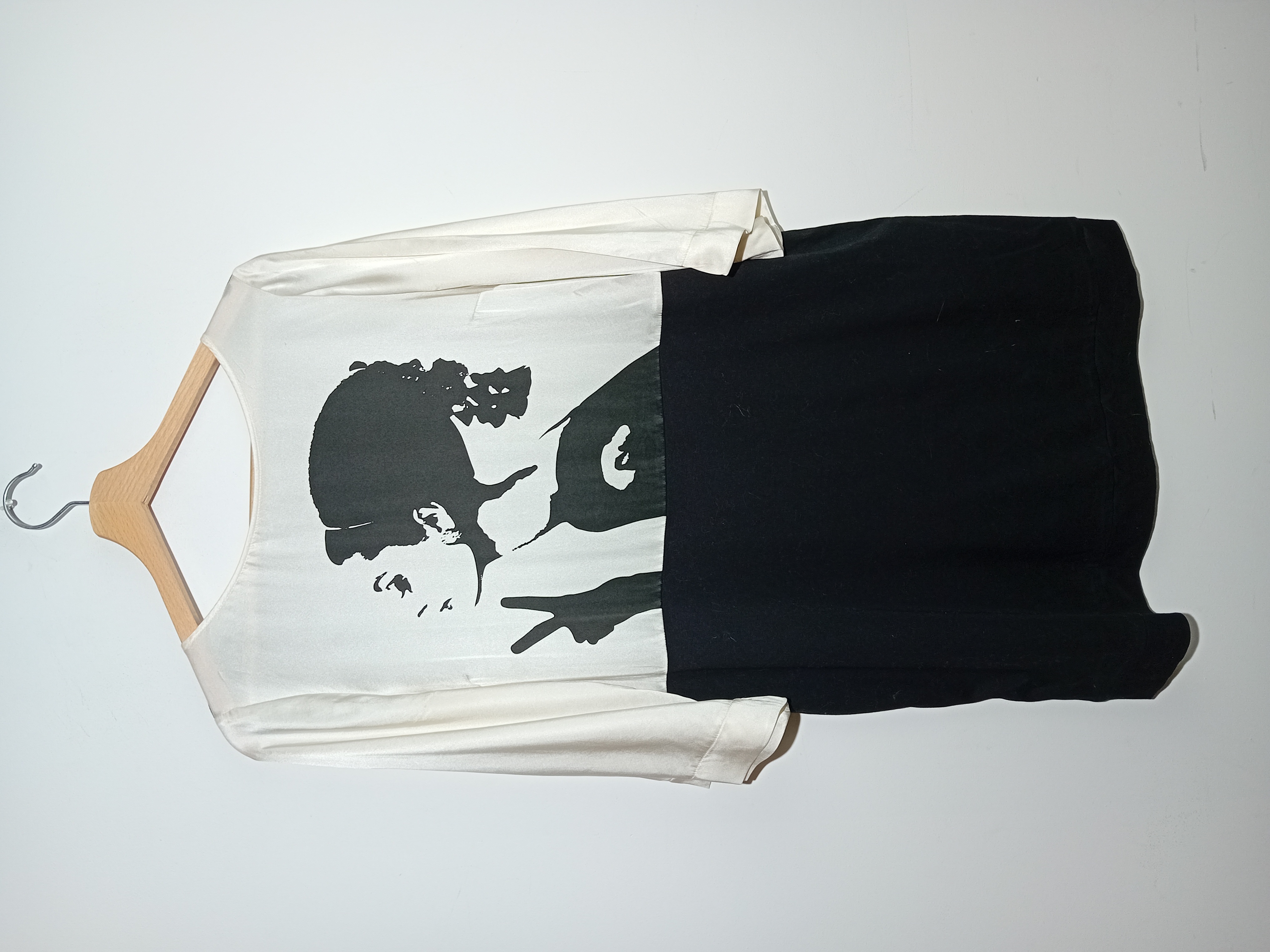 Robe Courte Bi-matiere Twinset M