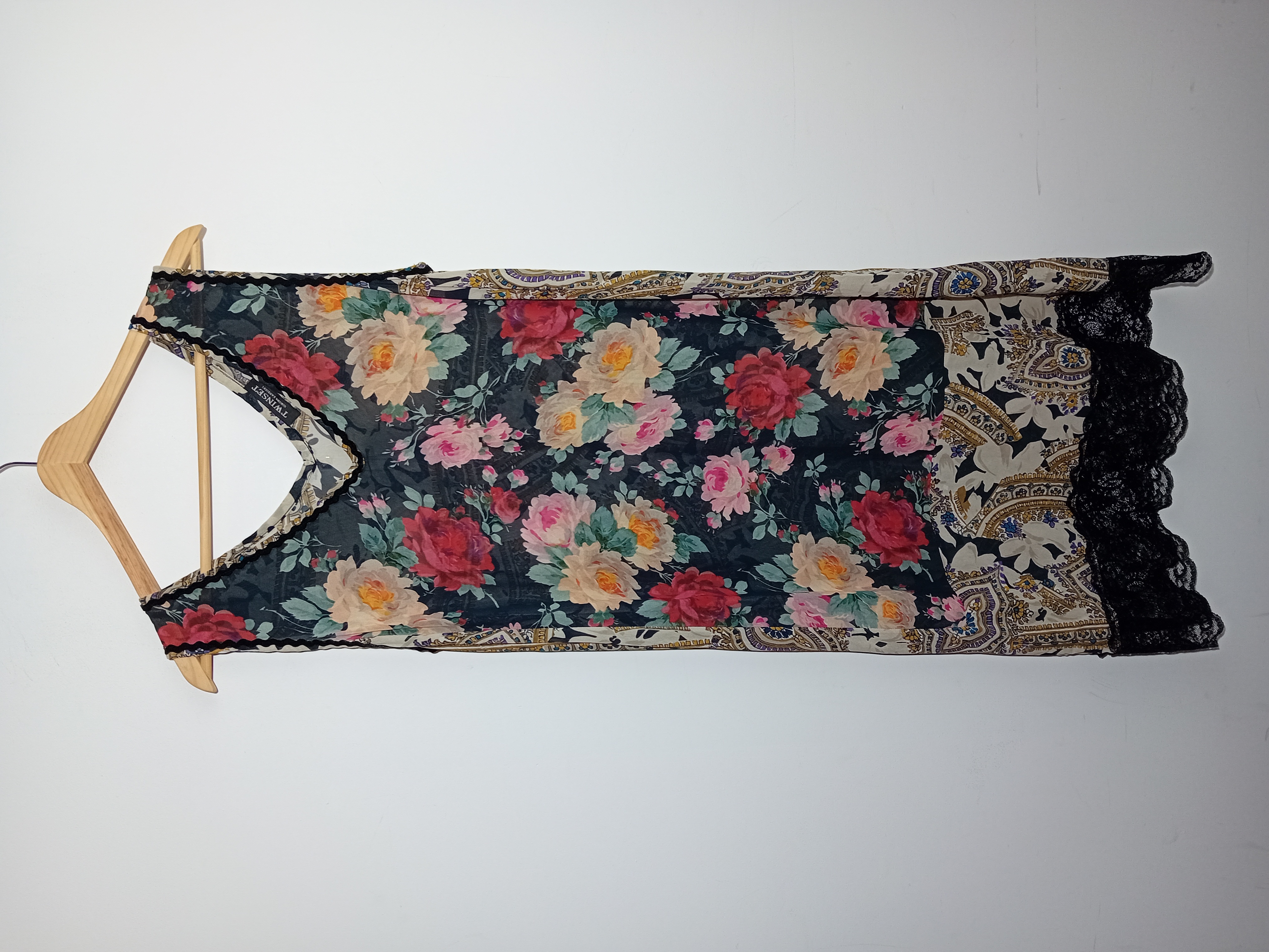 Robe Longue Imprimé Floral Et Paisley Twinset