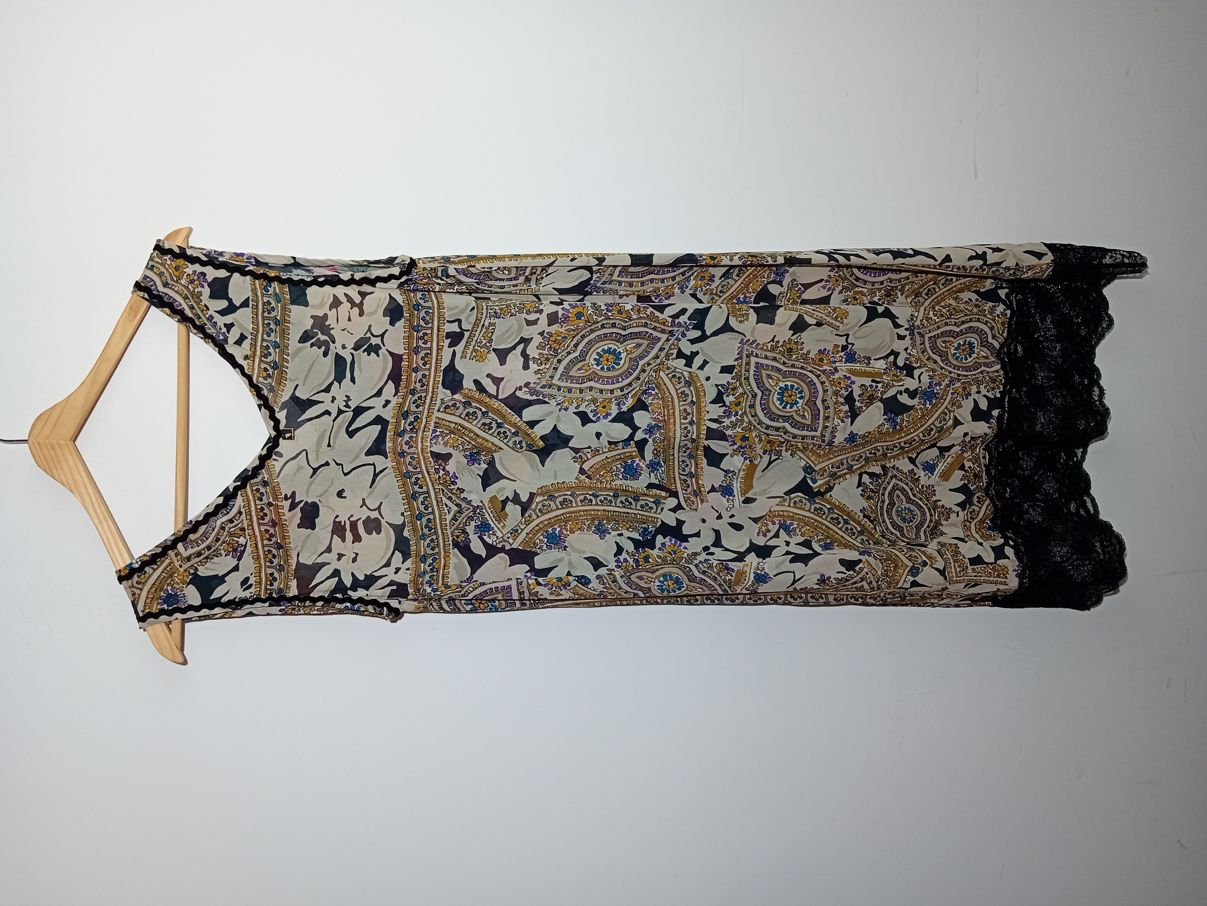 Robe Longue Imprimé Floral Et Paisley Twinset