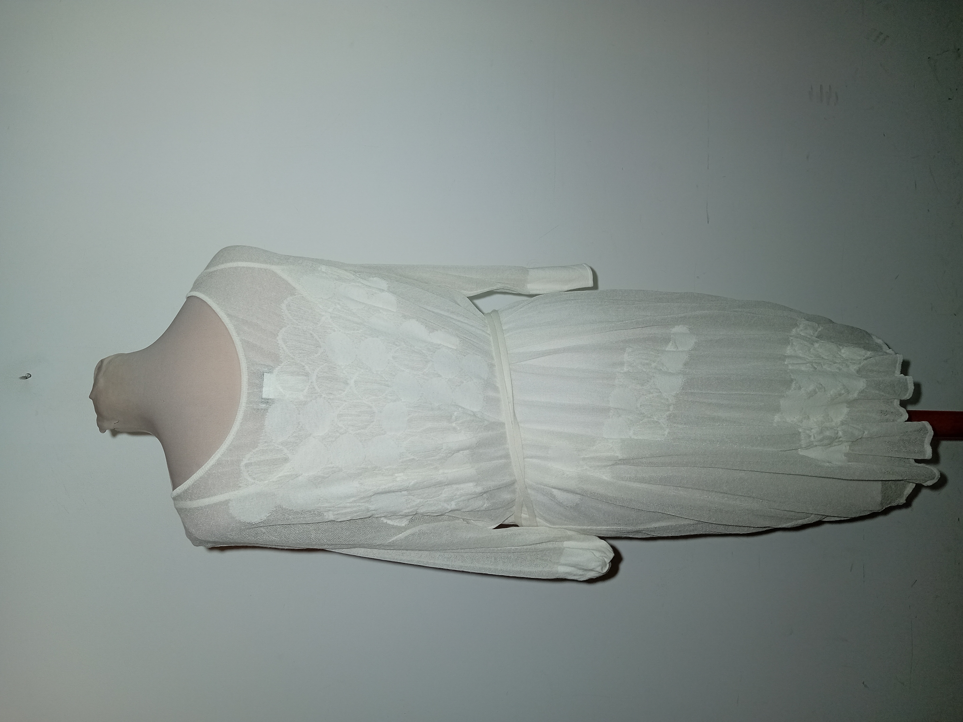 Robe Sarah Pacini Lin Blanche Taille Unique