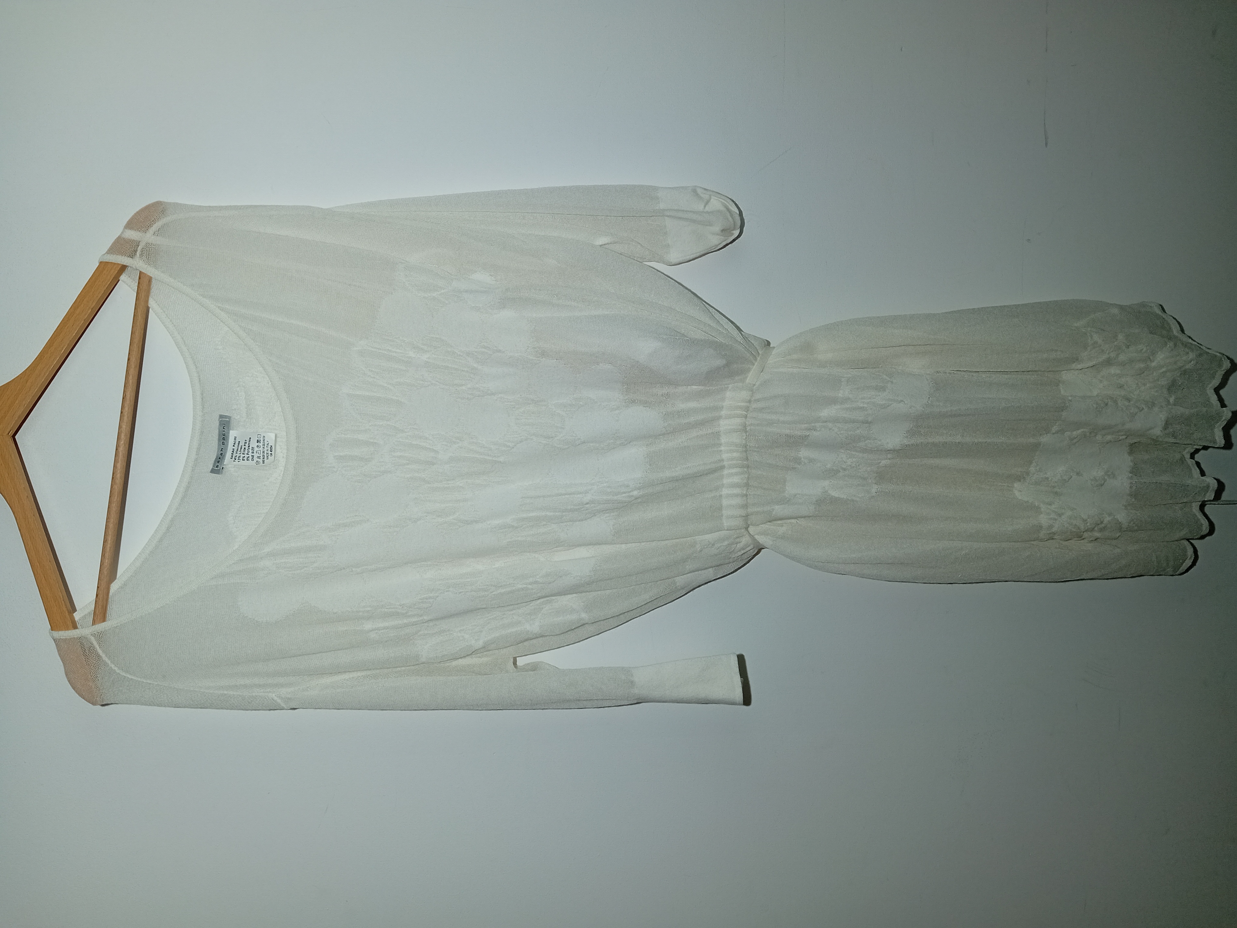 Robe Sarah Pacini Lin Blanche Taille Unique