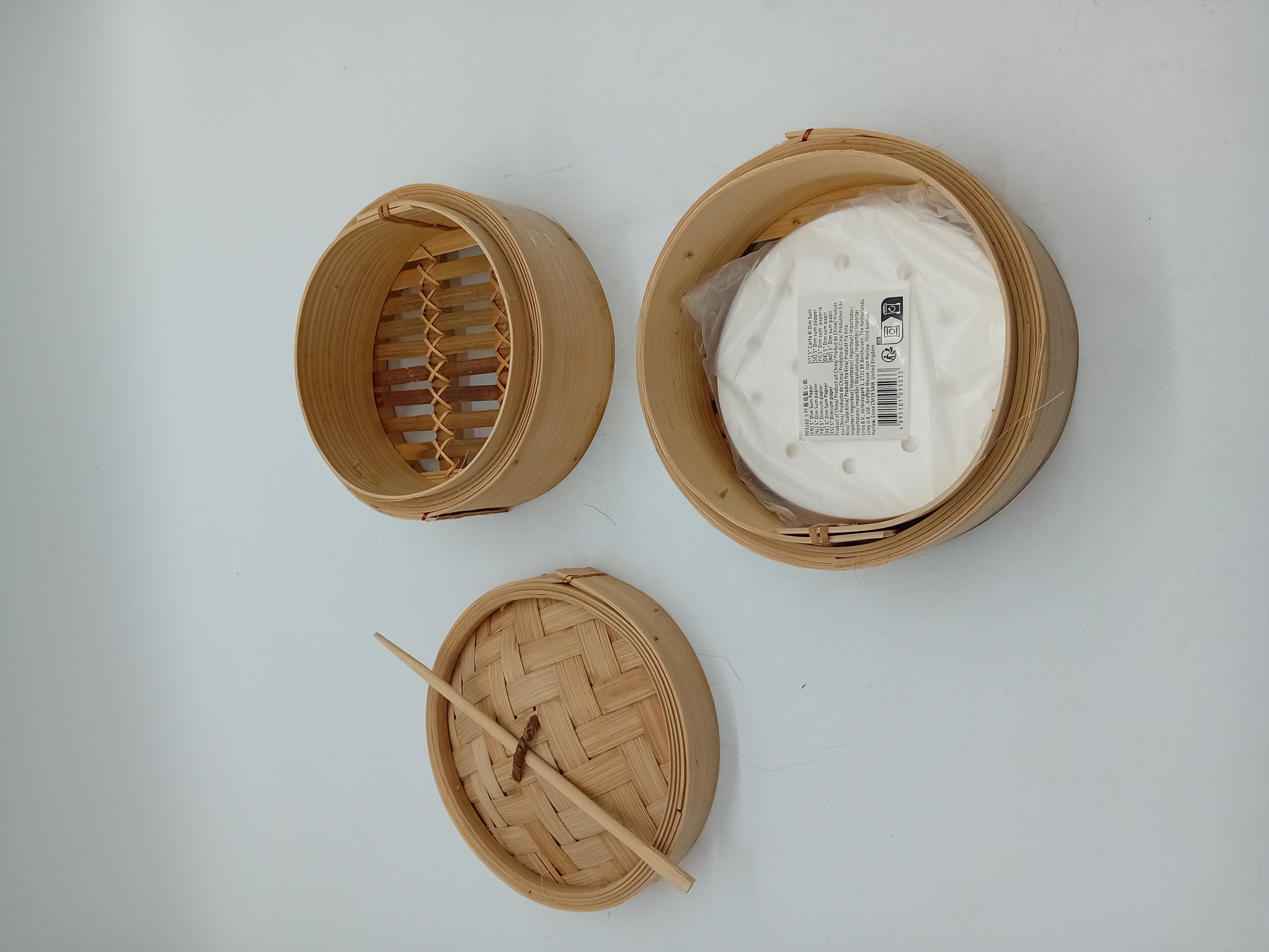 Lot Art De La Table Asiatique Bambou Et Coffret Baguettes