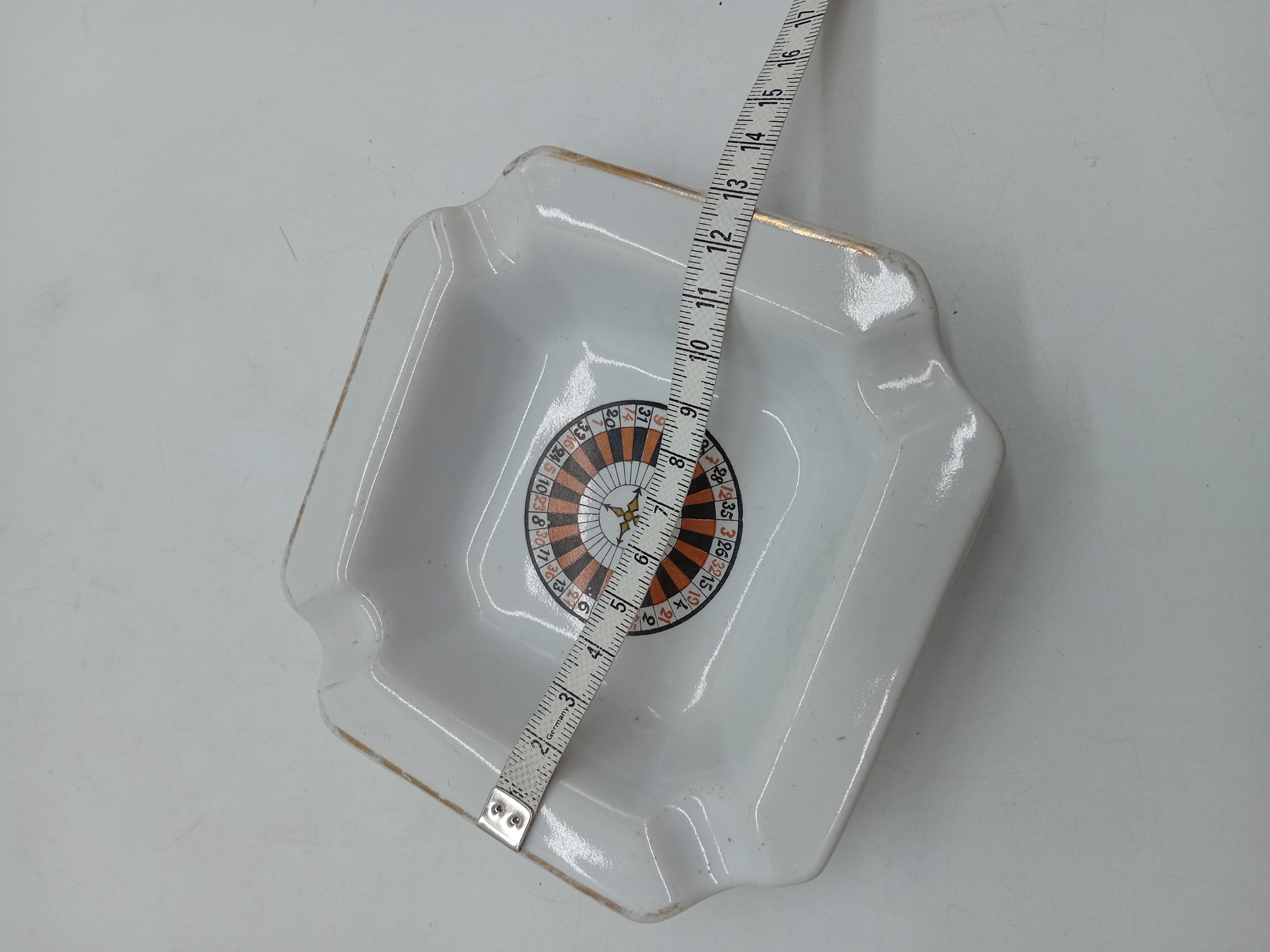 Cendrier Vintage Boch La Louviere Roulette