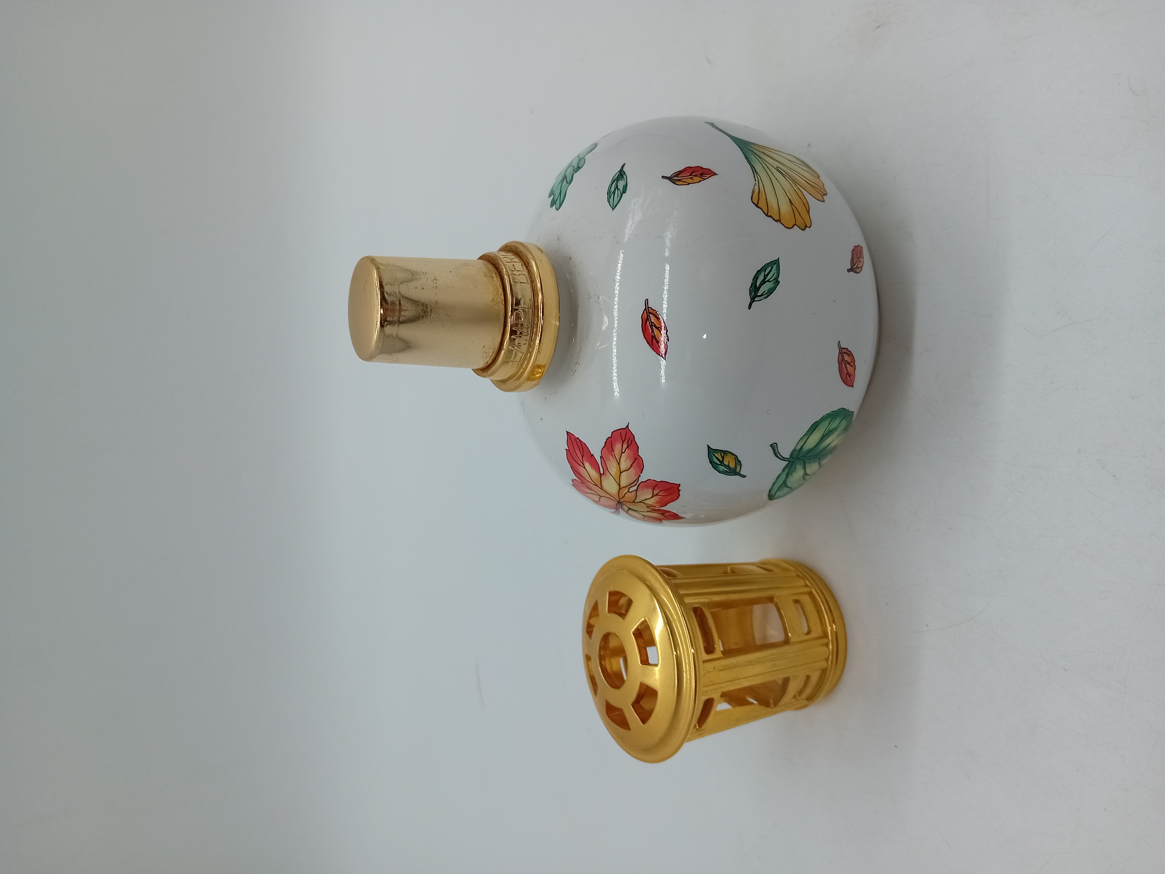 Lampe Berger Revol Porcelaine Feuilles