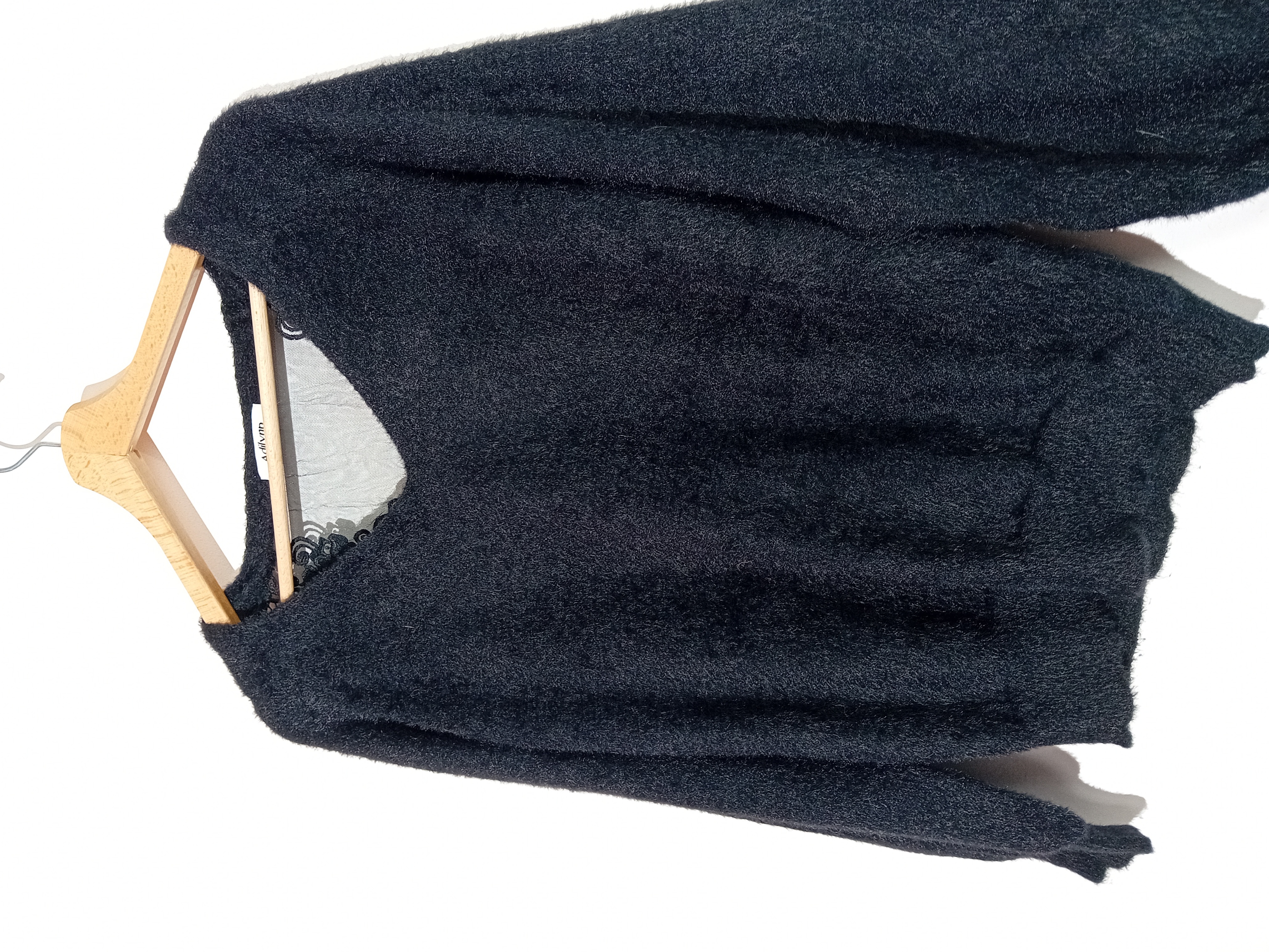 Pull Noir Dentelle Adilynn