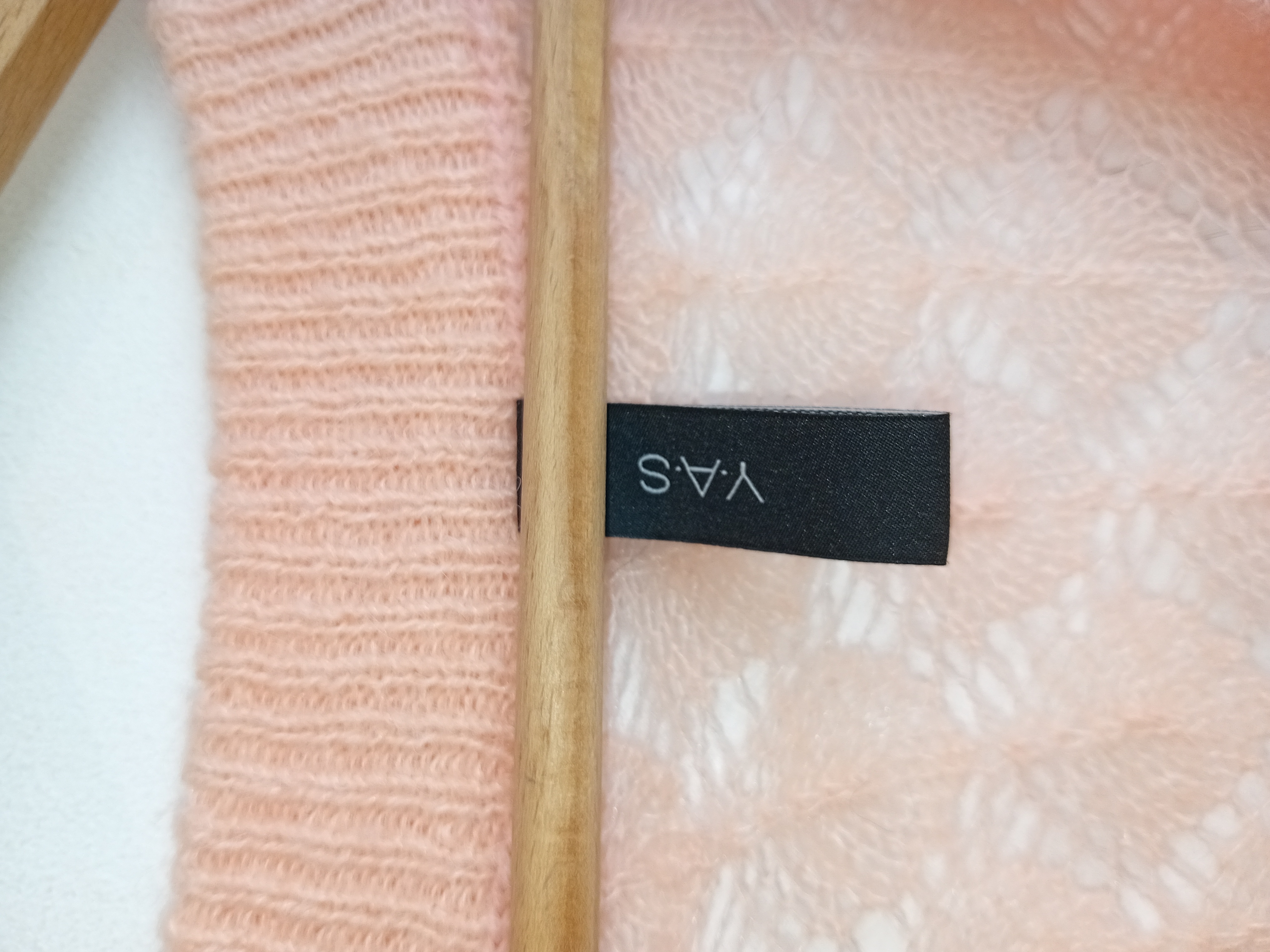 Gilet En Maille Ajourée Pêche Y.a.s