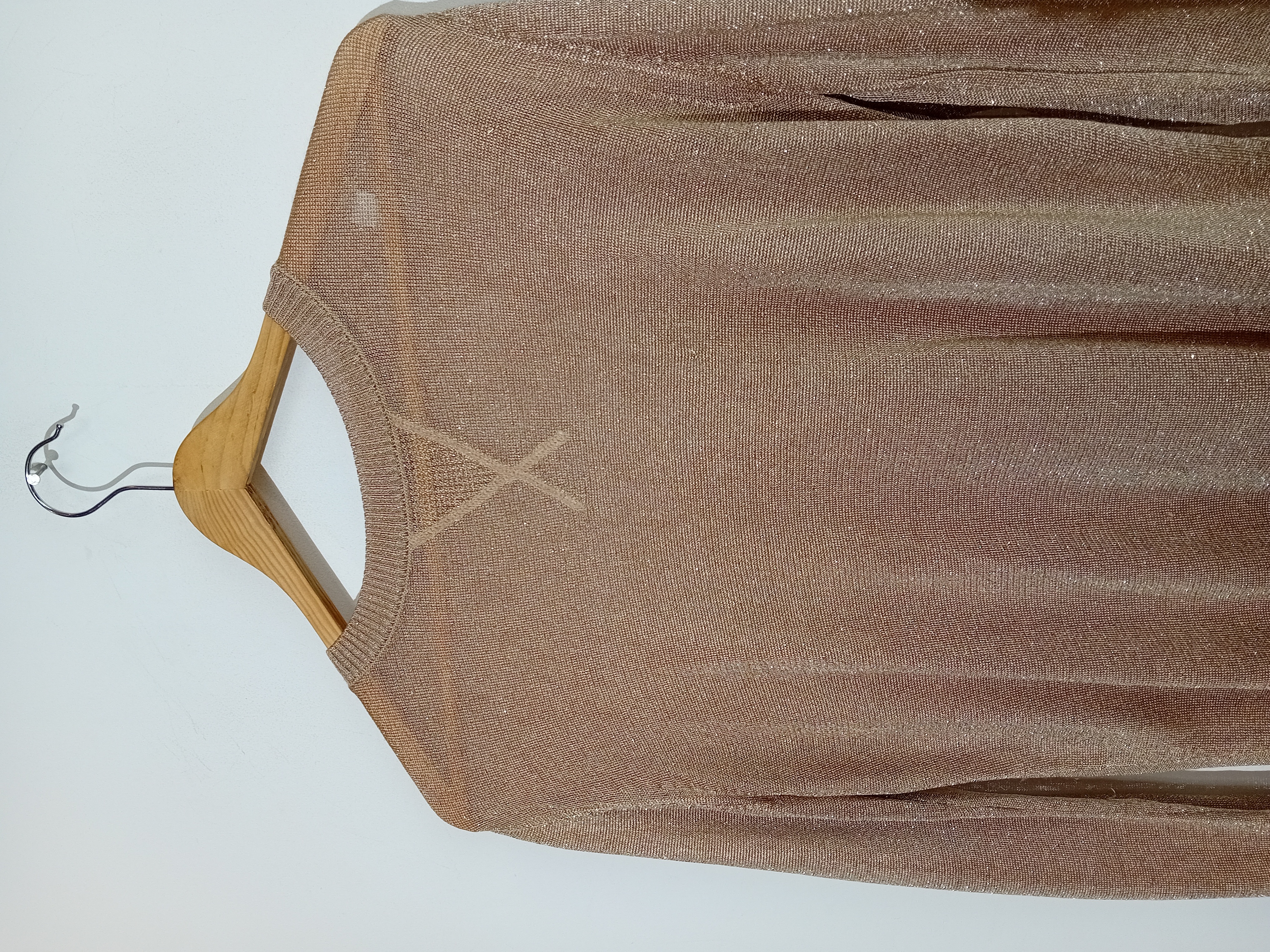 Pull Léger Doré Irisé Edc M